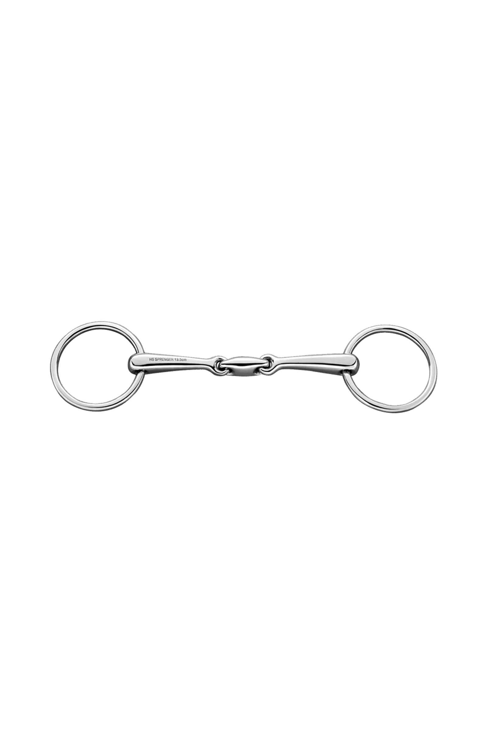 Sprenger Max Control bridonbid, dobbelt brudt, 12 mm, rustfrit stål Trenser & tøjler