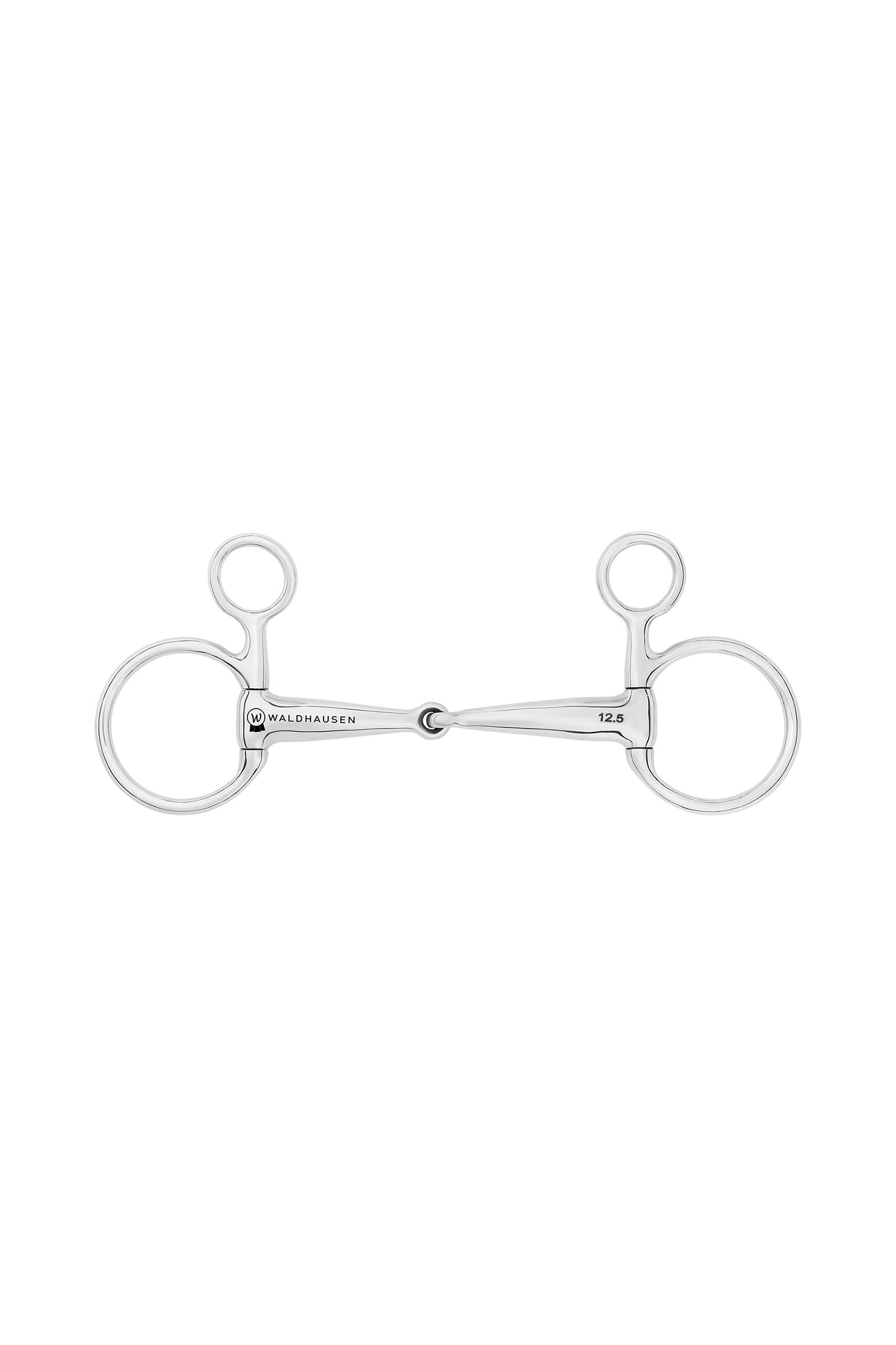 Waldhausen Baucher Bit, Single Jt., Stainless St., 16 mm Horse Bits