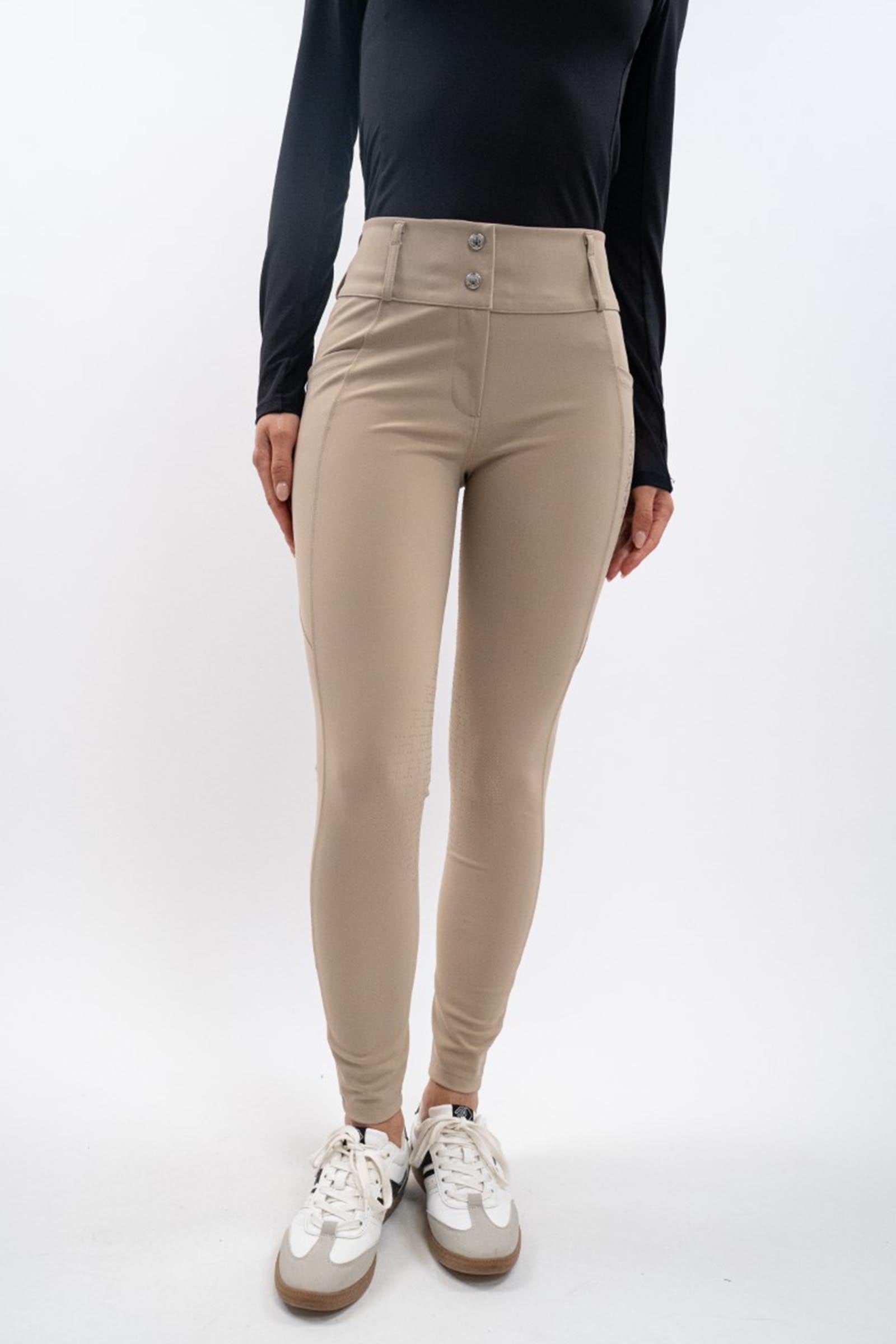 Harcour Ludivine dame ridebukser med fuldgrip Womens Breeches