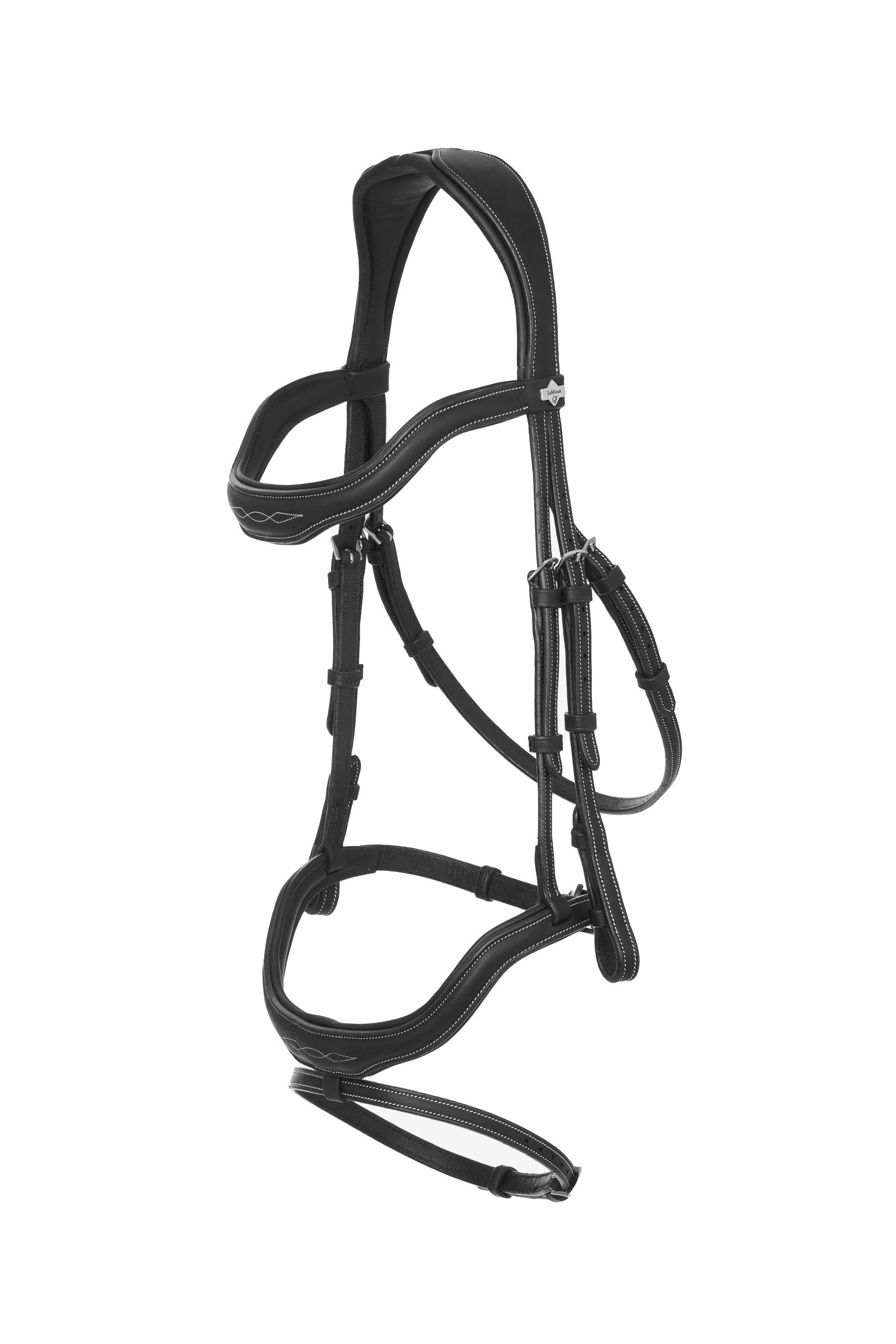 LeMieux Kudos Contour anatomisk trense med kombineret næsebånd Trenser & tøjler