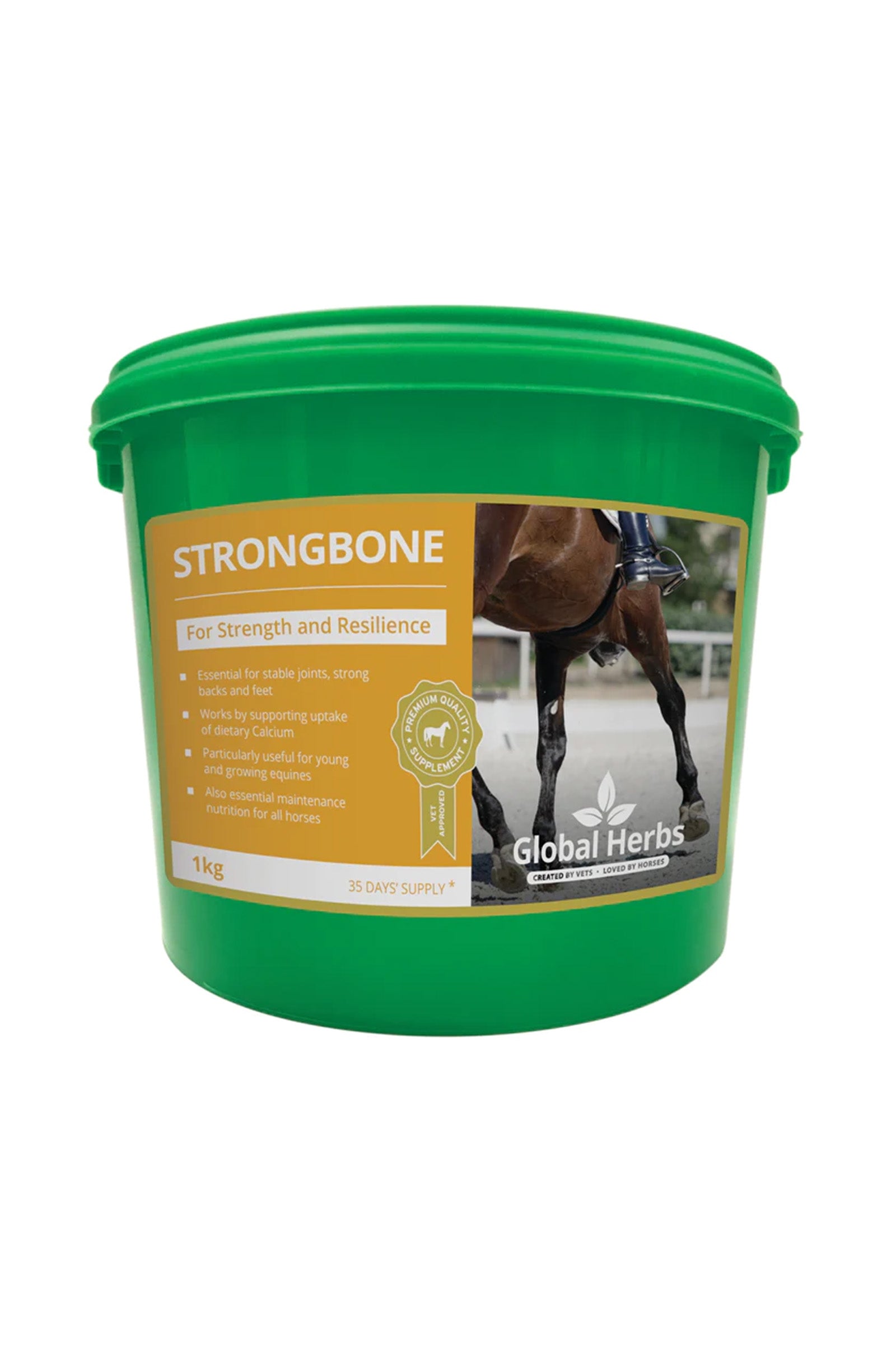Global Herbs StrongBone, 1 kg. Horse Feed & Nutrition