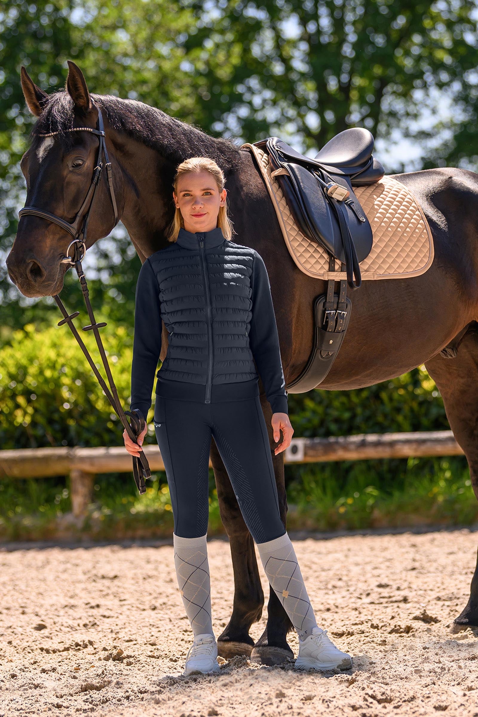 Waldhausen Felix Glam Dressage Saddle Pad Saddle Pads