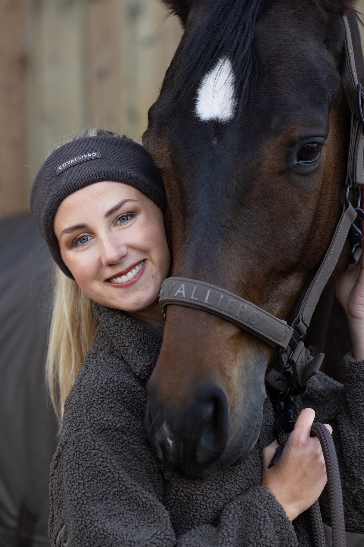 Covalliero FW26 Womens Teddy Sweater Women’s Riding Clothing