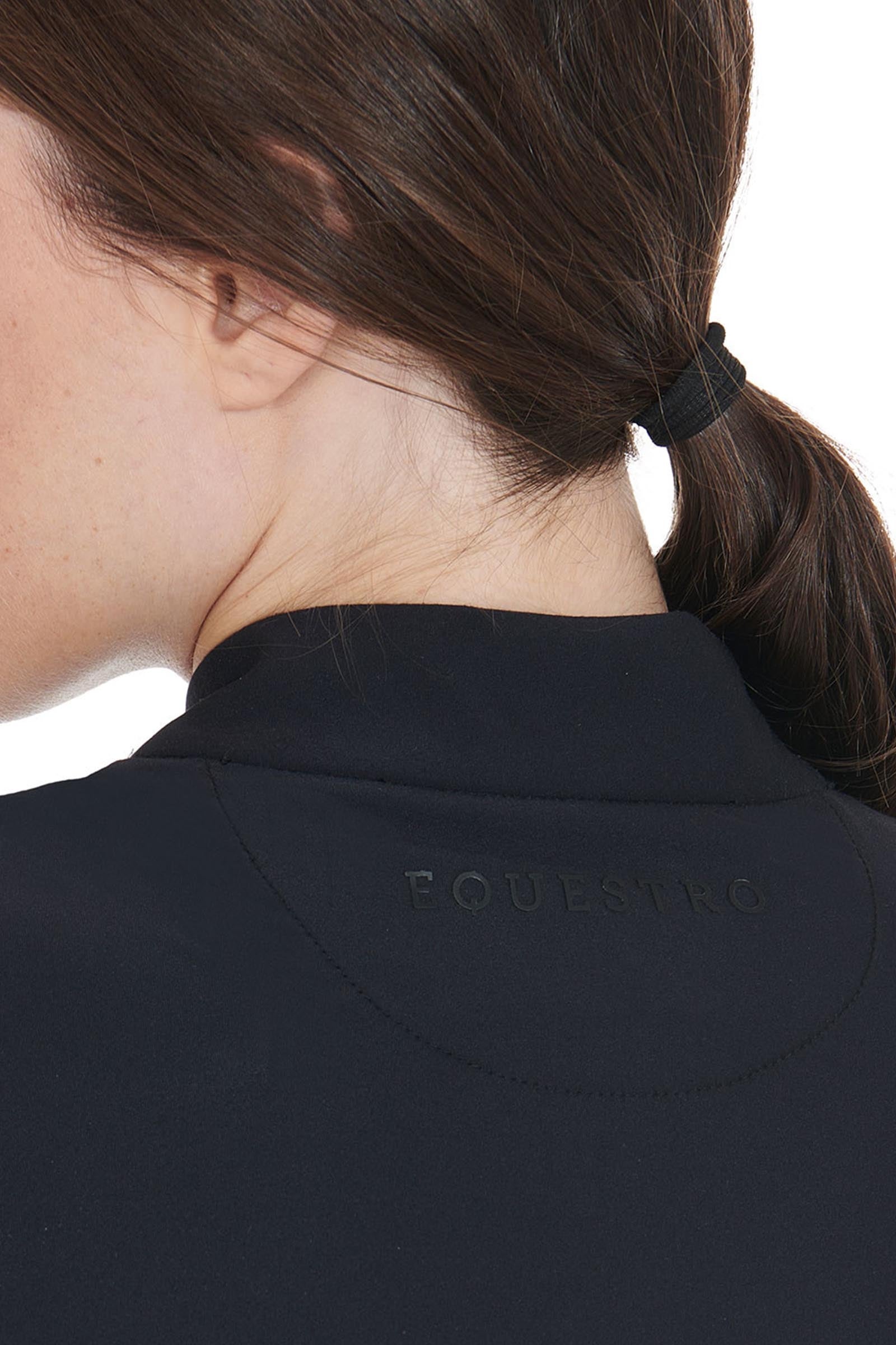 Equestro Women's Long-sleeved Training Technical Polo Shirt Women’s Riding Clothing