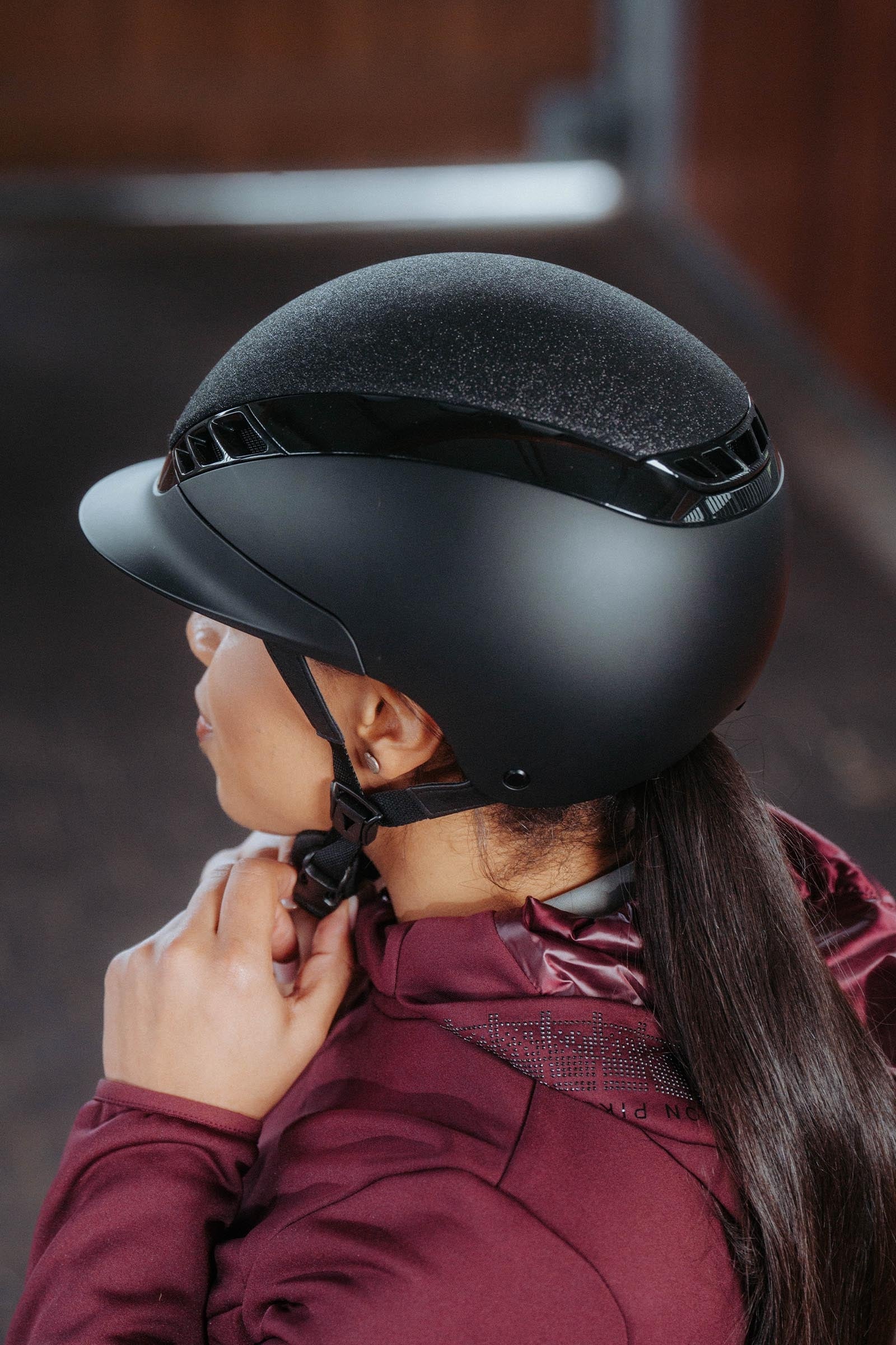 Abus Airluxe Supreme Glam Riding Helmet Safety Equipment