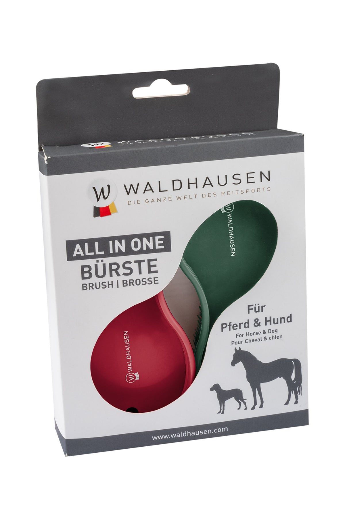 Waldhausen All-in-One Brush Horse Grooming Tools