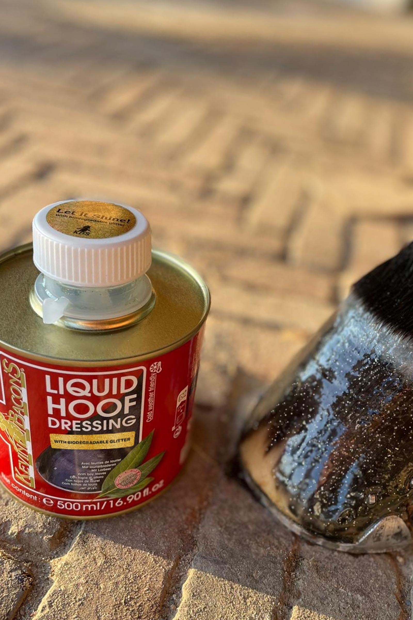 Kevin Bacon´s Kevin Bacon's Liquid Hoof Dressing Glitter Edition, 500 ml Horse Health Care