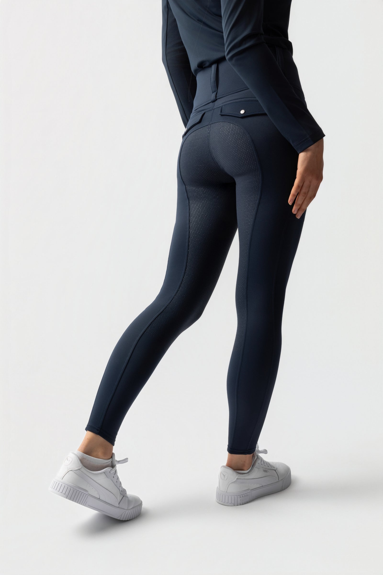 Horze Anya hybrid termo ridebukser til kvinder med fuldgrip Womens Breeches