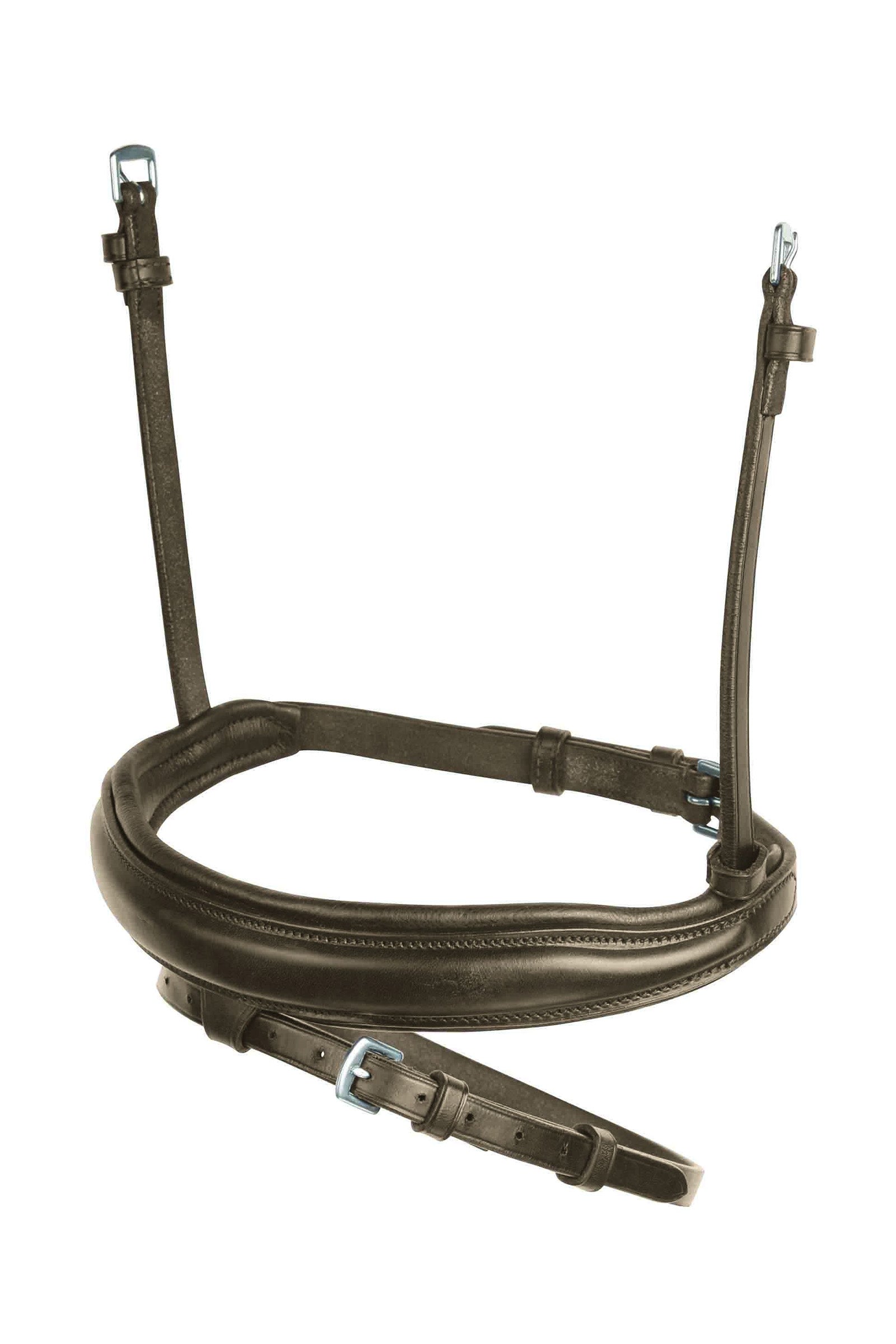 Collegiate Mono Crown Drop næsebånd. Trenser & tøjler