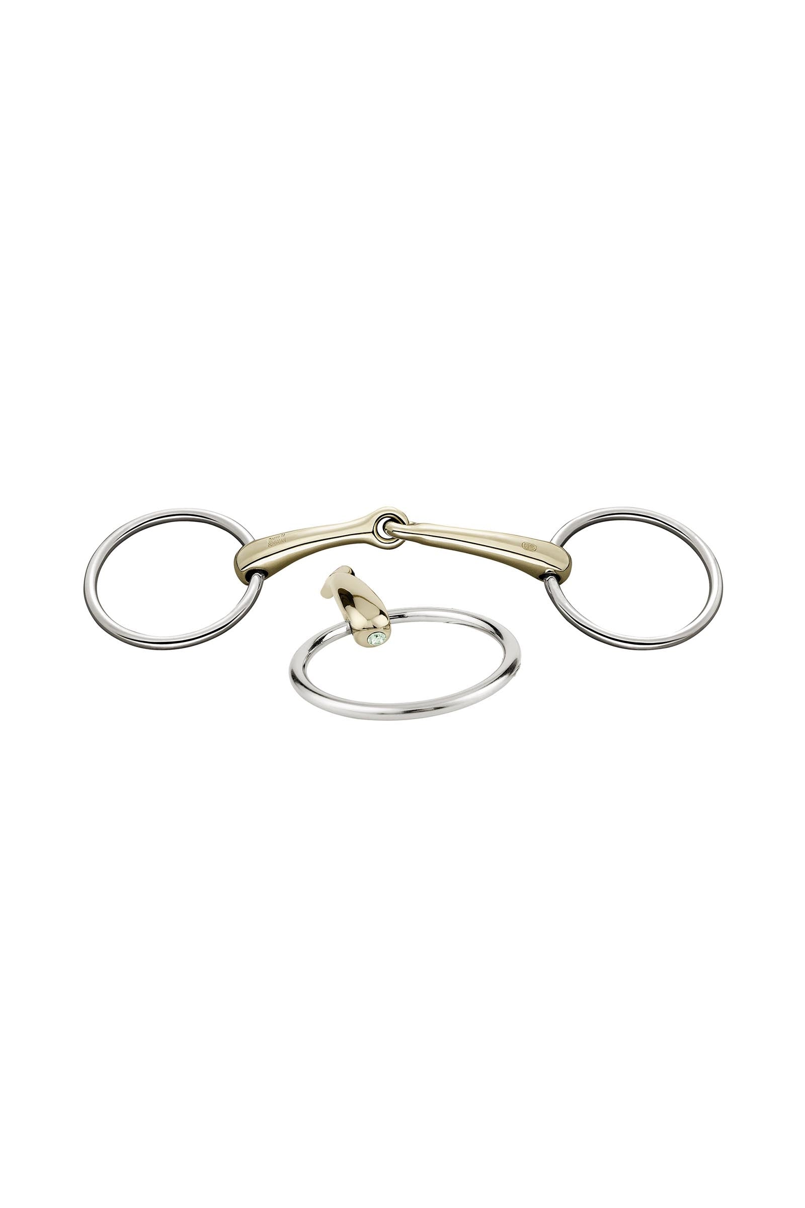 Sprenger Dynamic RS ringbid, enkelt brudt, 16 mm, Sensogan, med krystaller Bid