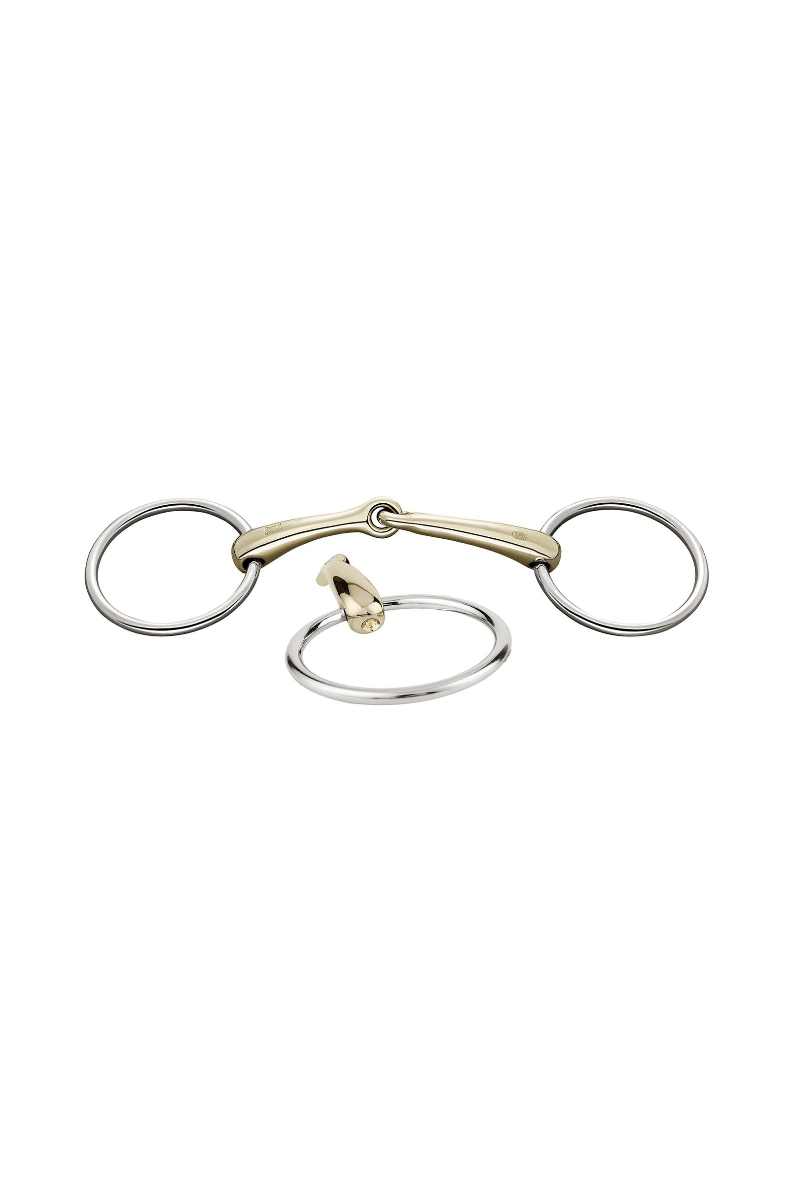 Sprenger Dynamic RS ringbid, enkelt brudt, 16 mm, Sensogan, med krystaller Bid