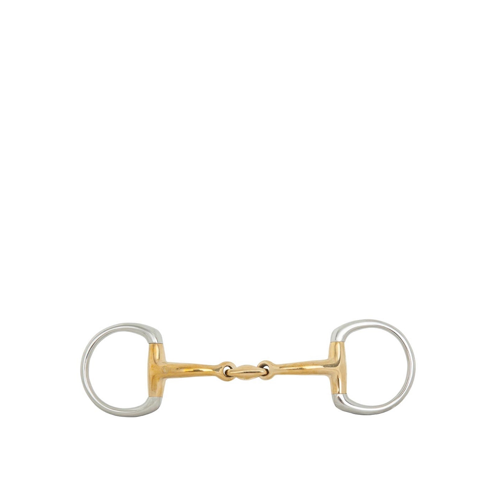 BR Soft Contact dobbeltleddet trensebid, 14 mm Bid