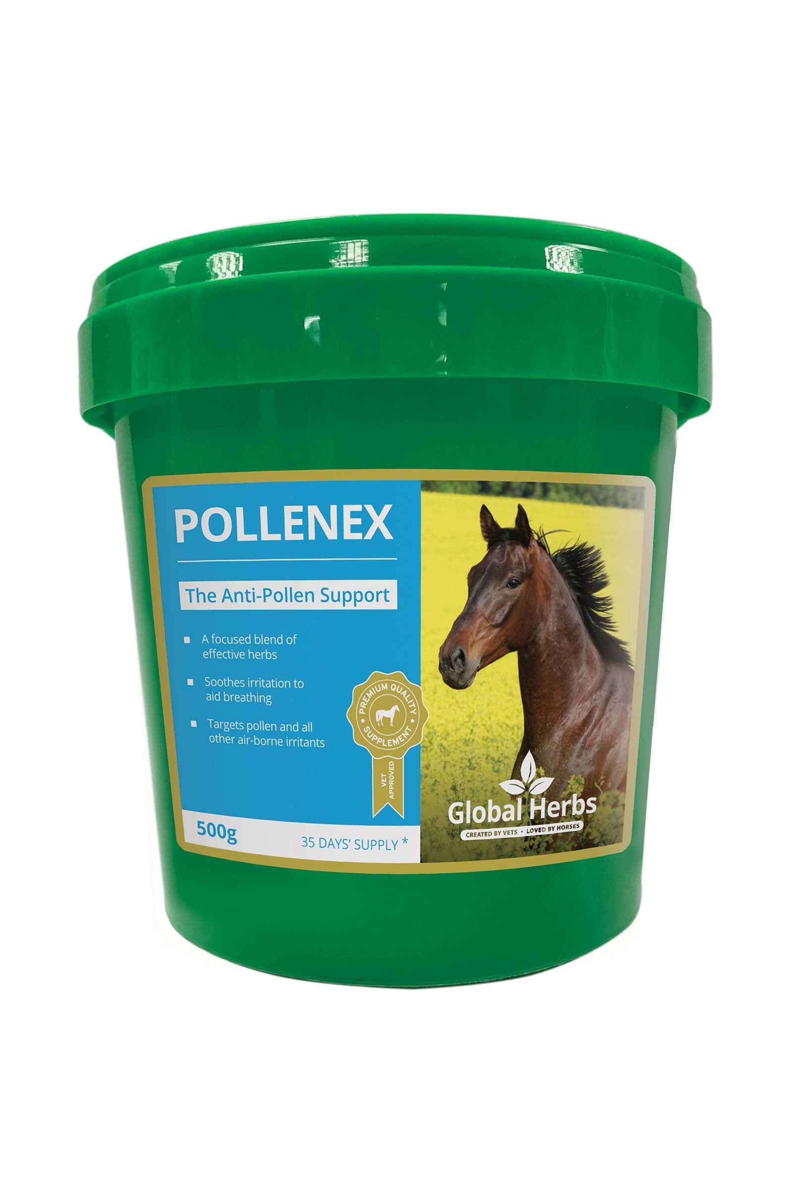 Global Herbs Pollene-X, 500 g. Horse Feed & Nutrition