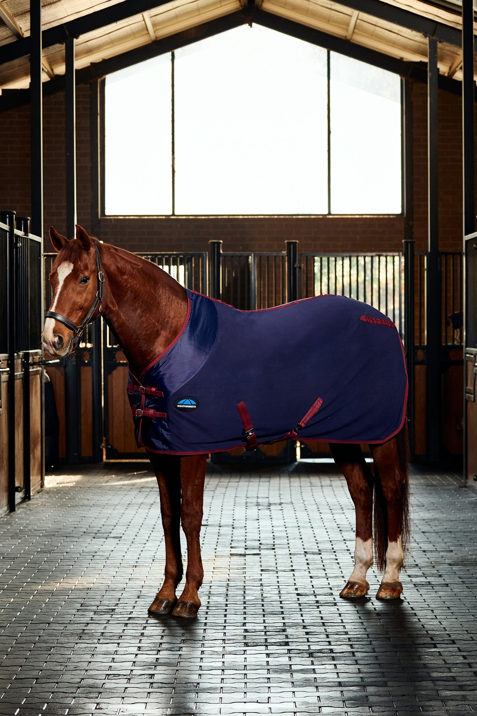 Weatherbeeta Anti-Sta Tic Fleece Cooler Rug Standard Neck Hestedækken