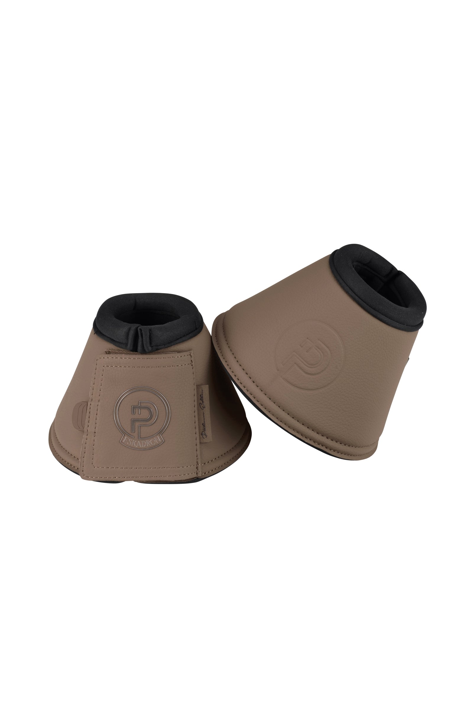 Eskadron Platinum 25 Faux Leather Bell Boots Leg Protection & Hoof Protection for Horses