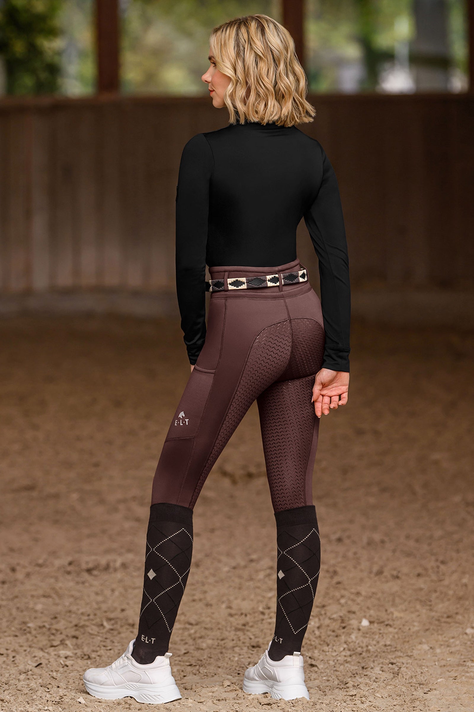 ELT Ella Women's Full Grip Riding Tights Womens Breeches