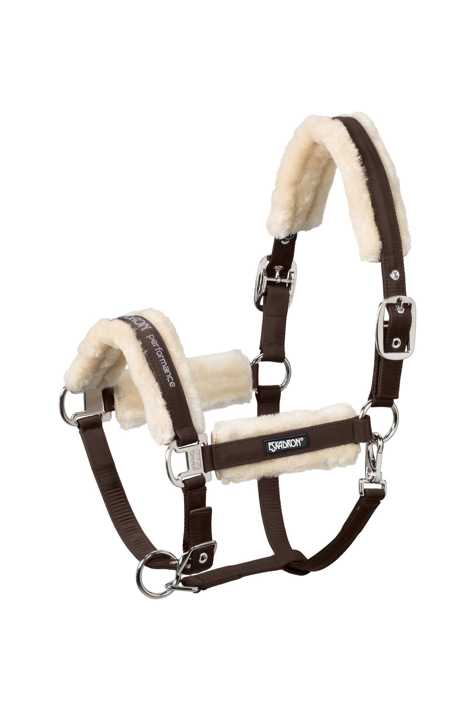 Eskadron Faux Fur Halter Double Pin Fluebeskyttelse