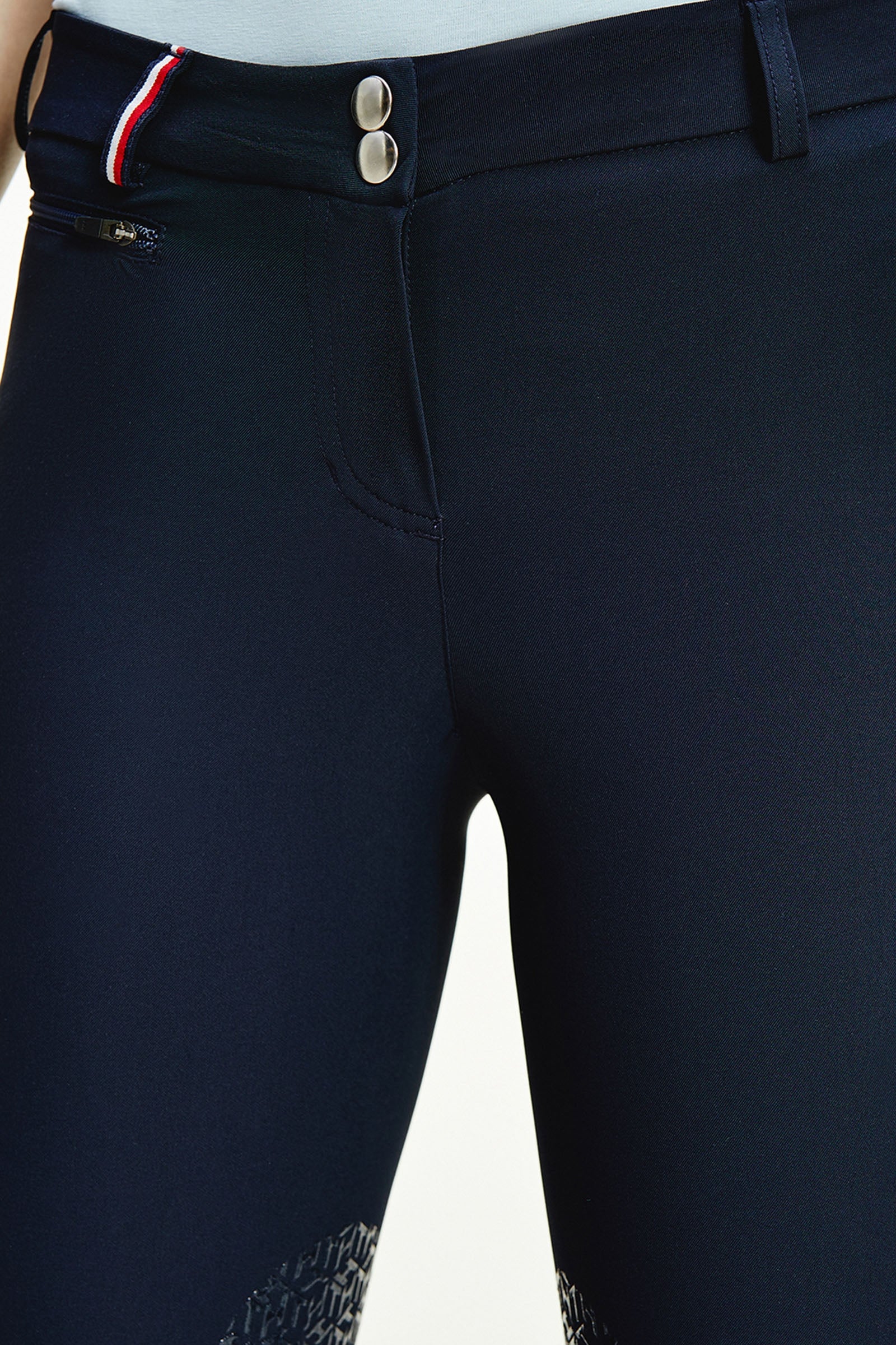 Tommy Hilfiger Equestrian Style Women's Knee Patch Breeches Womens Breeches