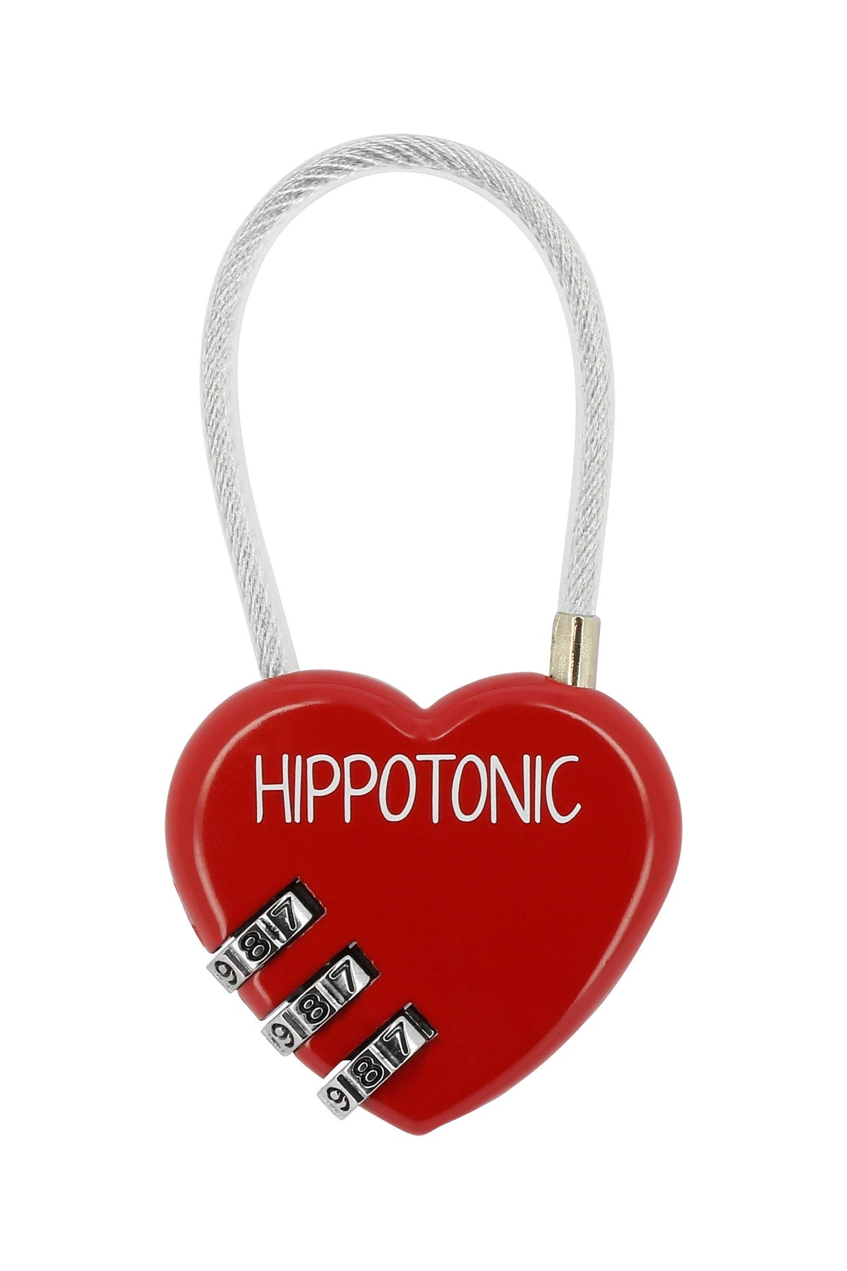 HIPPOTONIC HEART Hængelås til plejeboks Strigleprodukter