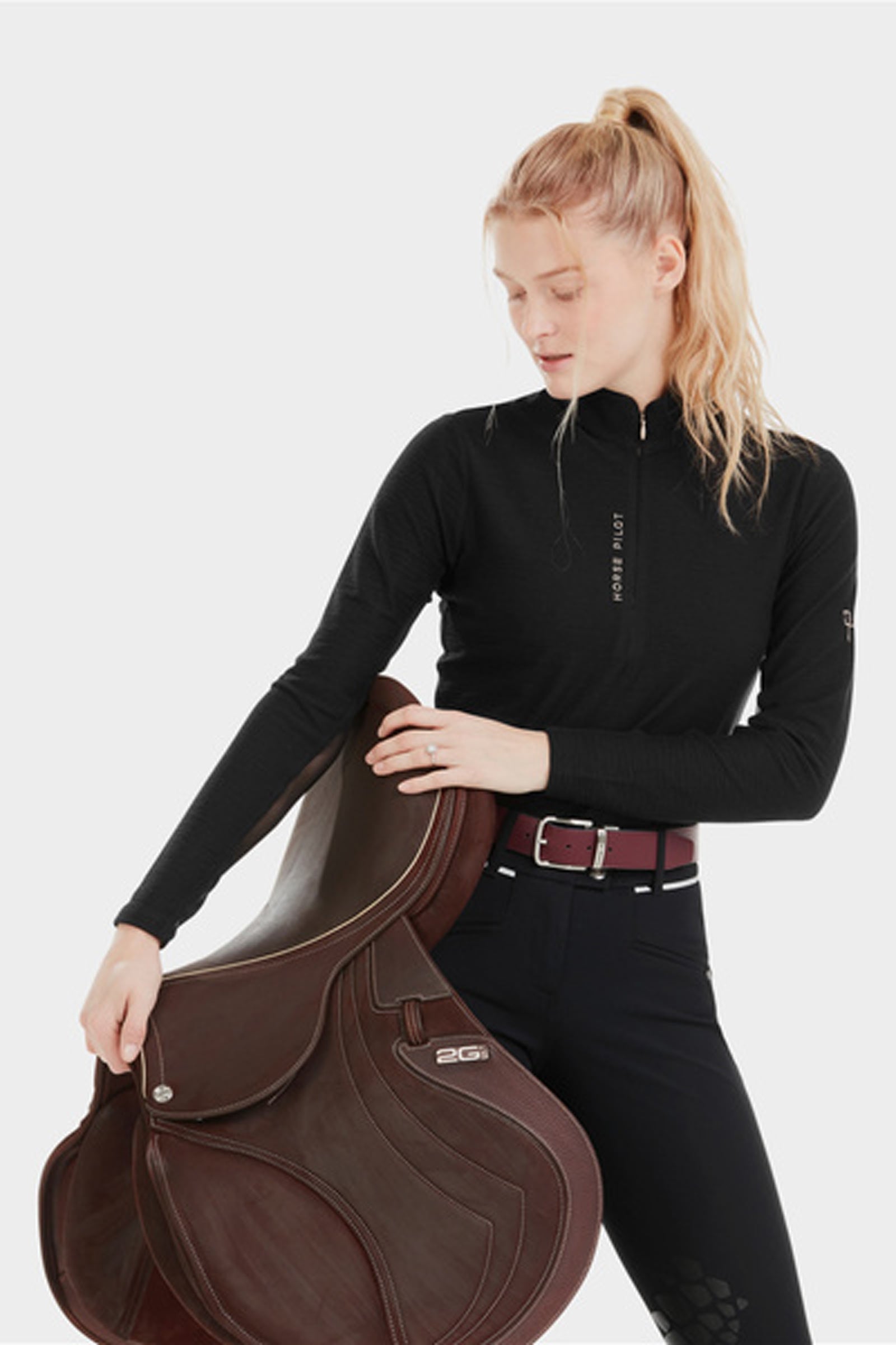 Horse Pilot Suntech Dameskjorte Ridetøj til dame