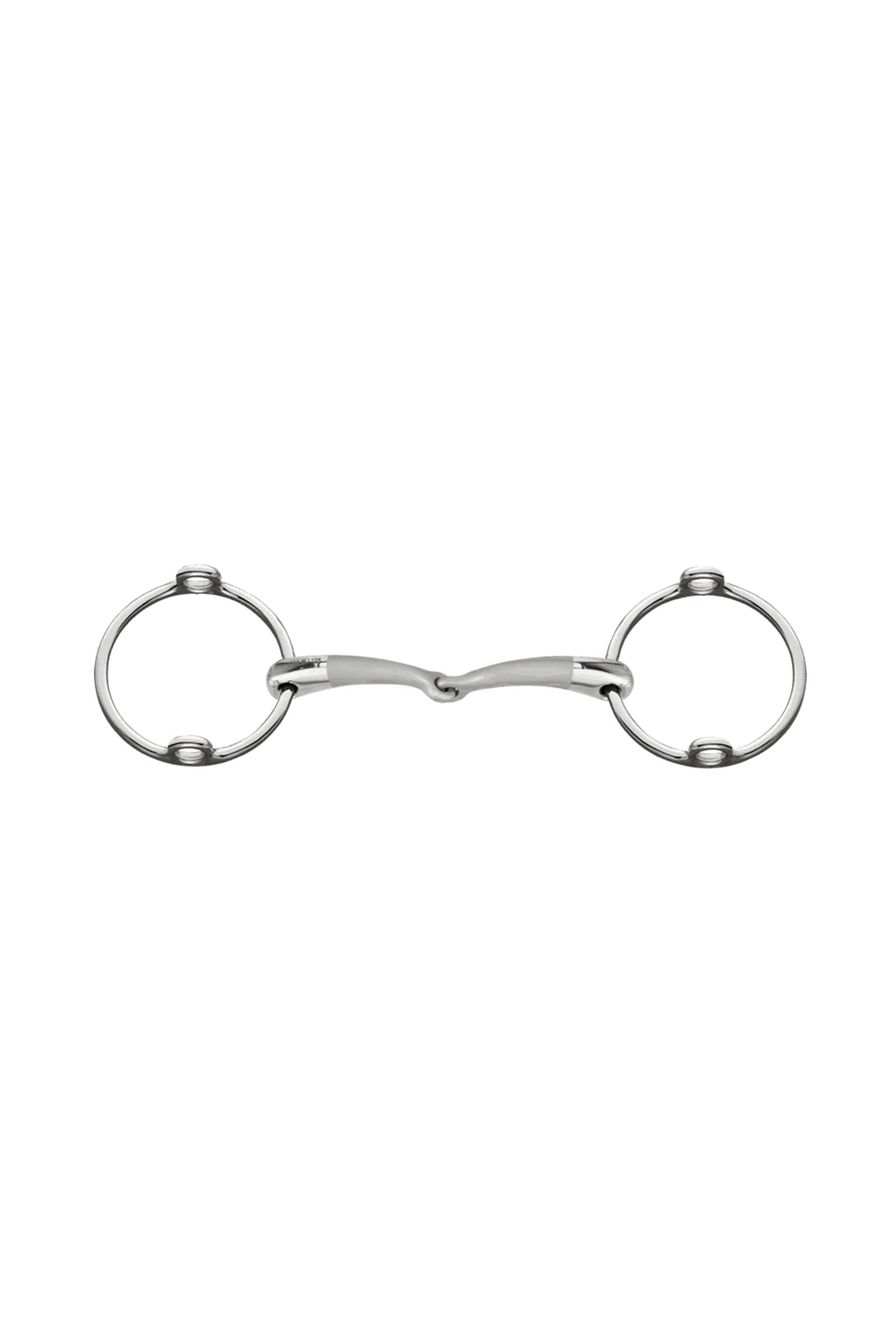 Sprenger Satinox gagbid, enkelt brudt, 14 mm, rustfrit stål Bid