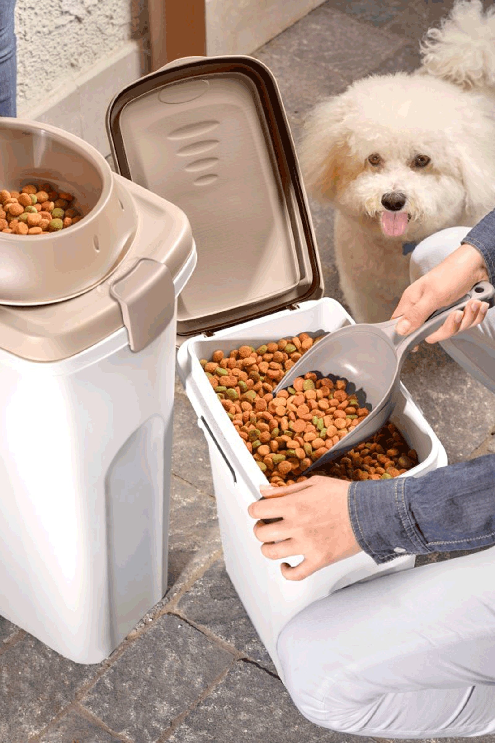 Kerbl Feed Container, 25 L Stable Equipment