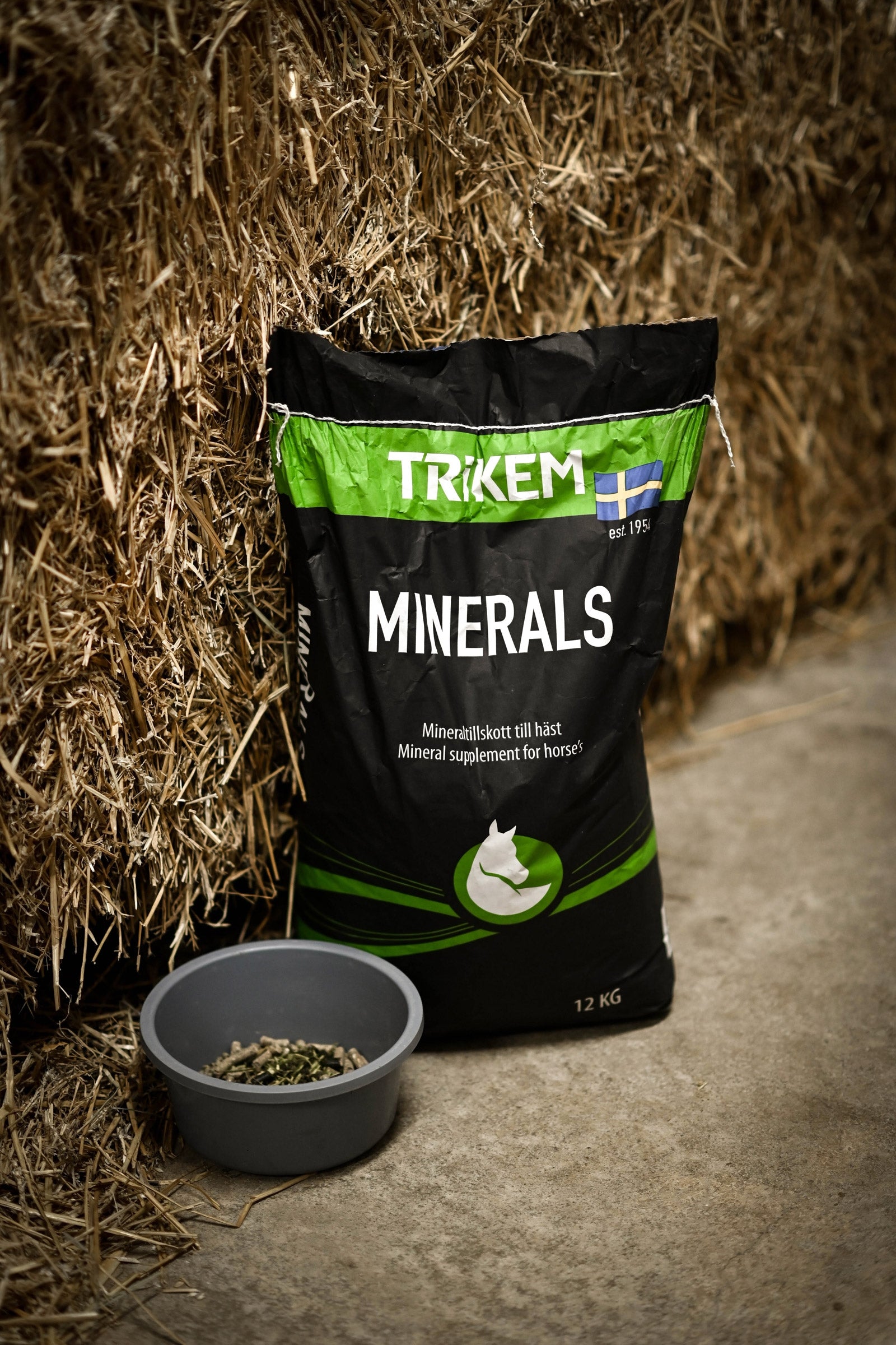 Trikem Pellets Minerals, 12 kg Horse Feed & Nutrition