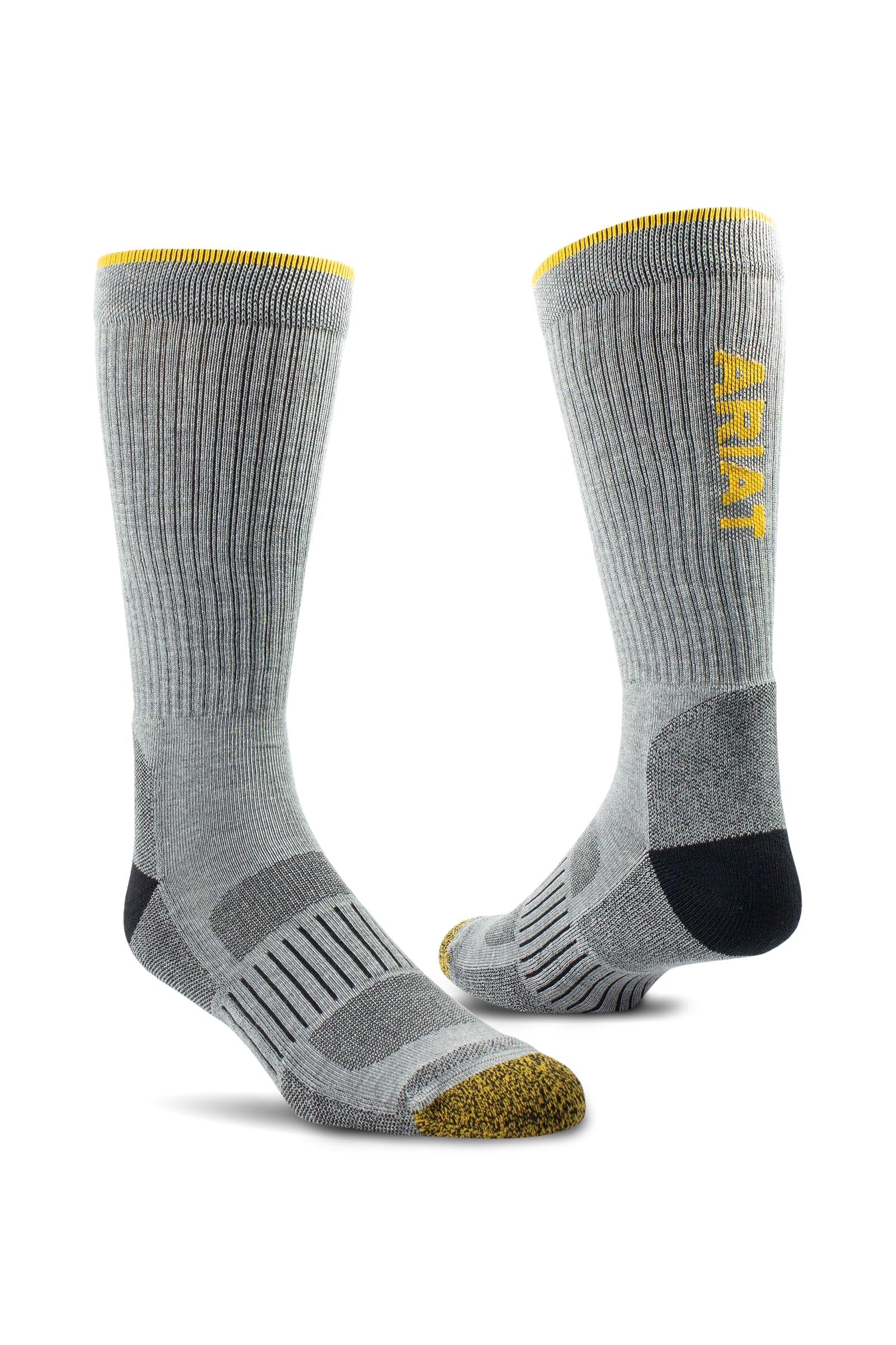 Ariat Adults High Perform Tek Work Sock 2 Pk Socks