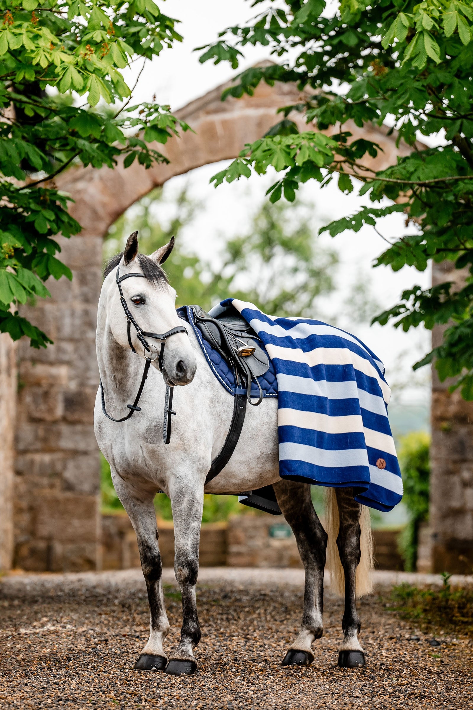 Horseware Newmarket Fleece Køledækken (Square) Hestedækken