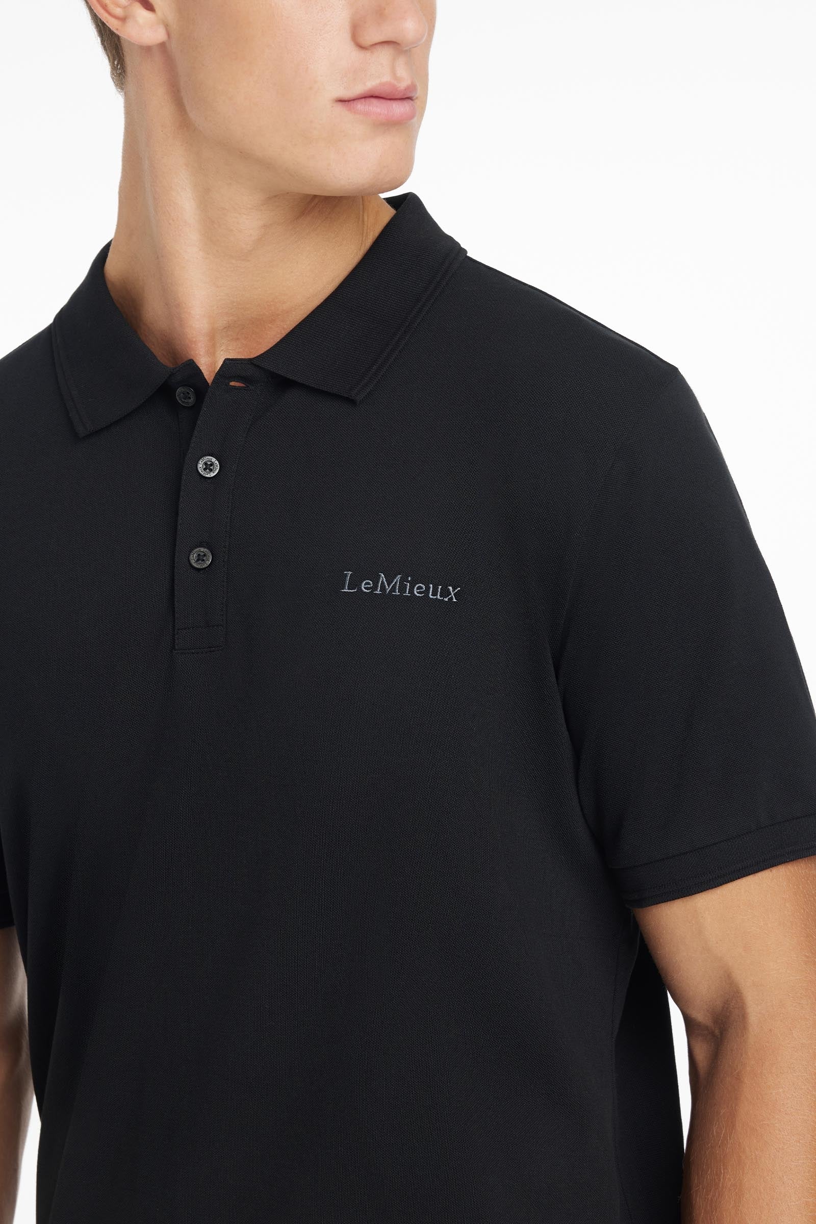 LeMieux Mens Classique Polo Shirt Mens Riding Clothing