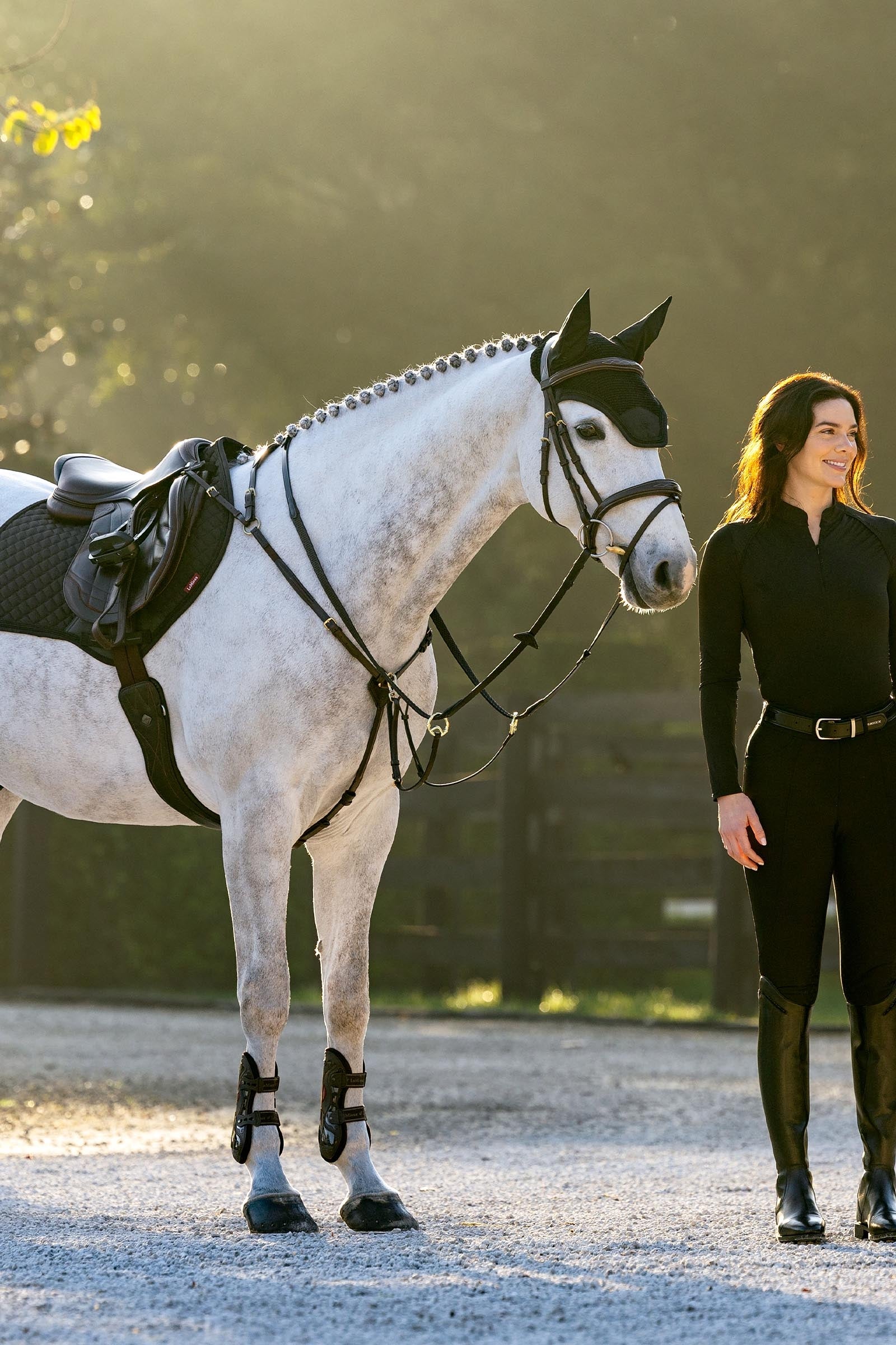 LeMieux Brilliance Close Contact Square Saddle Pads