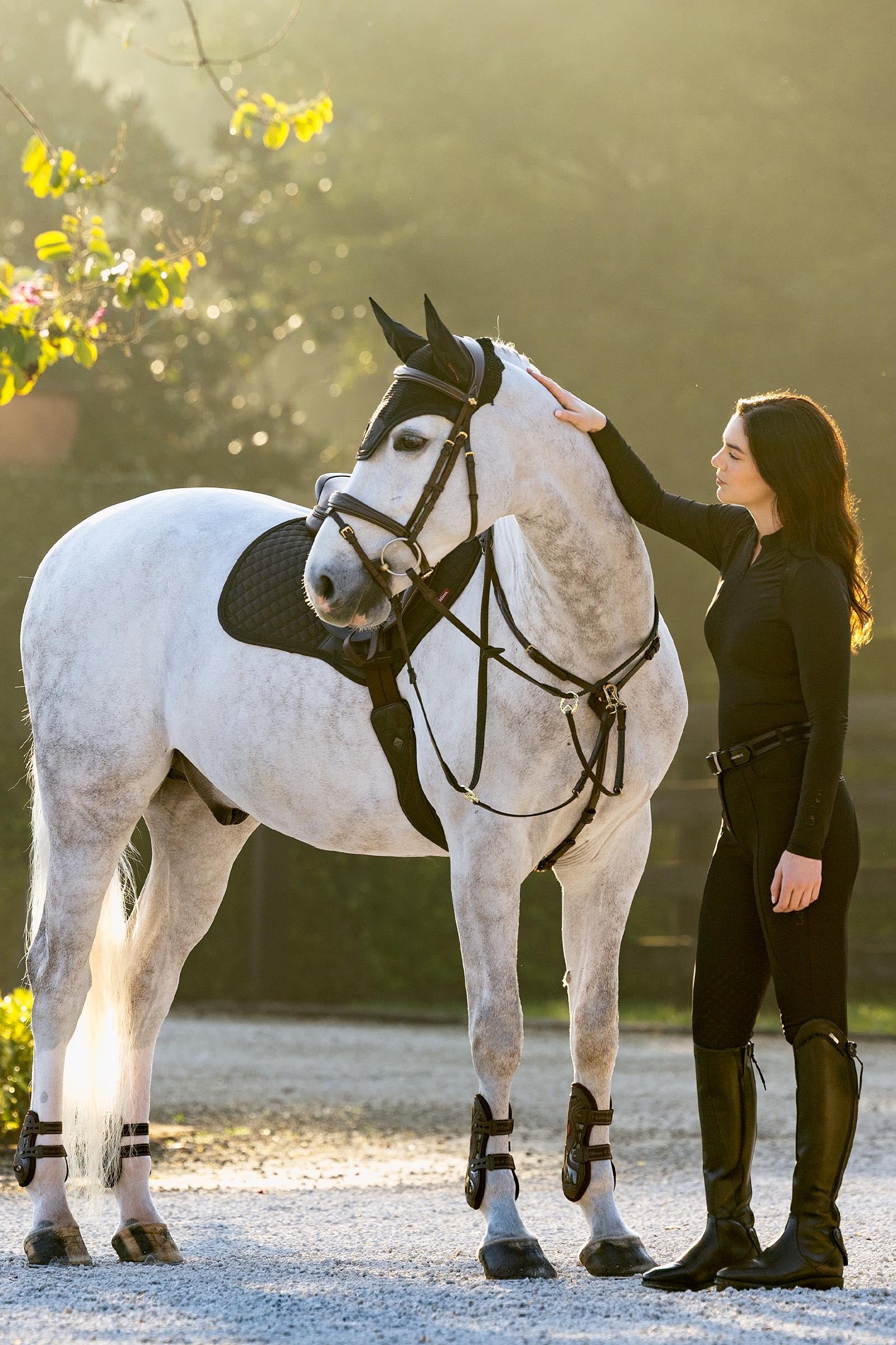 LeMieux Brilliance Close Contact Square Saddle Pads