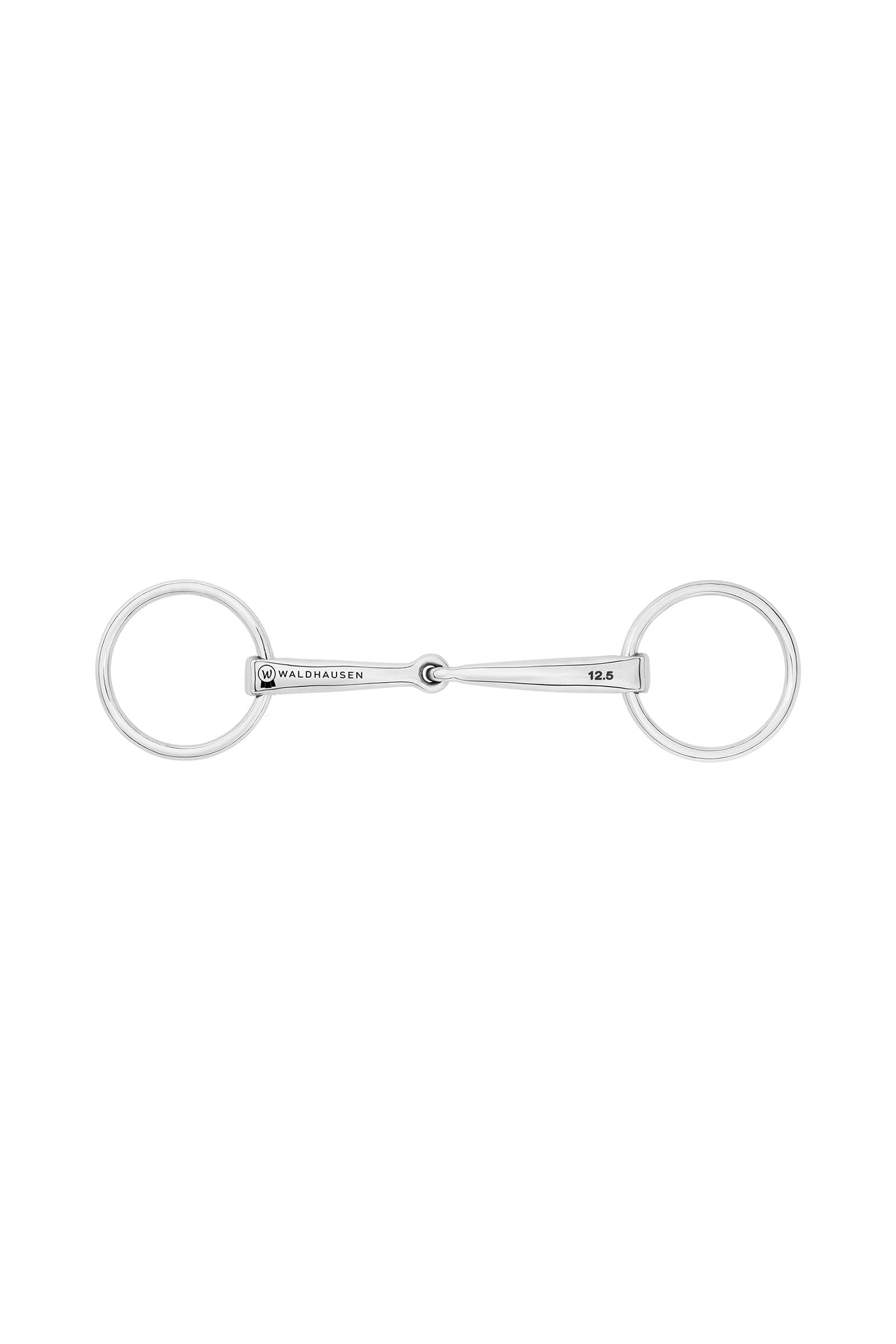 Waldhausen Bridoon, Double Jt., Stainless St., 14 mm Horse Bits