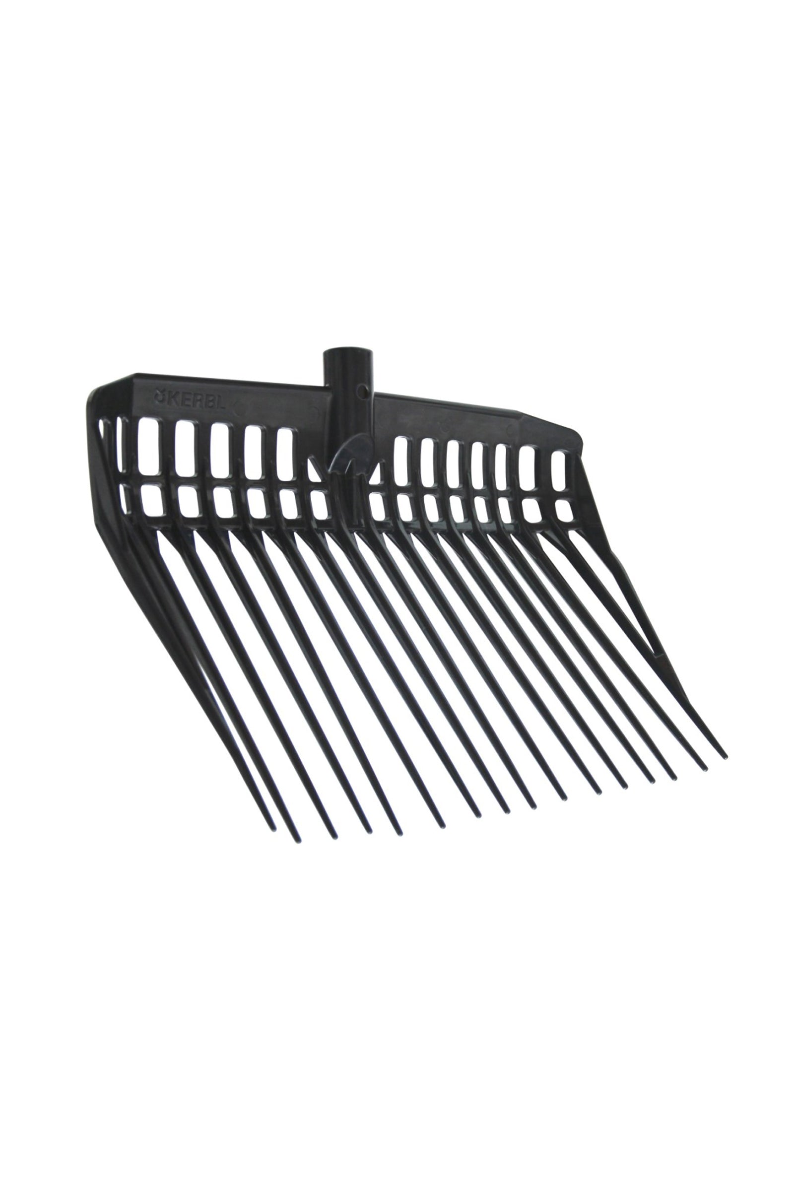Kerbl Litter Fork EcoFork with metal handle with D-grip Stable Equipment