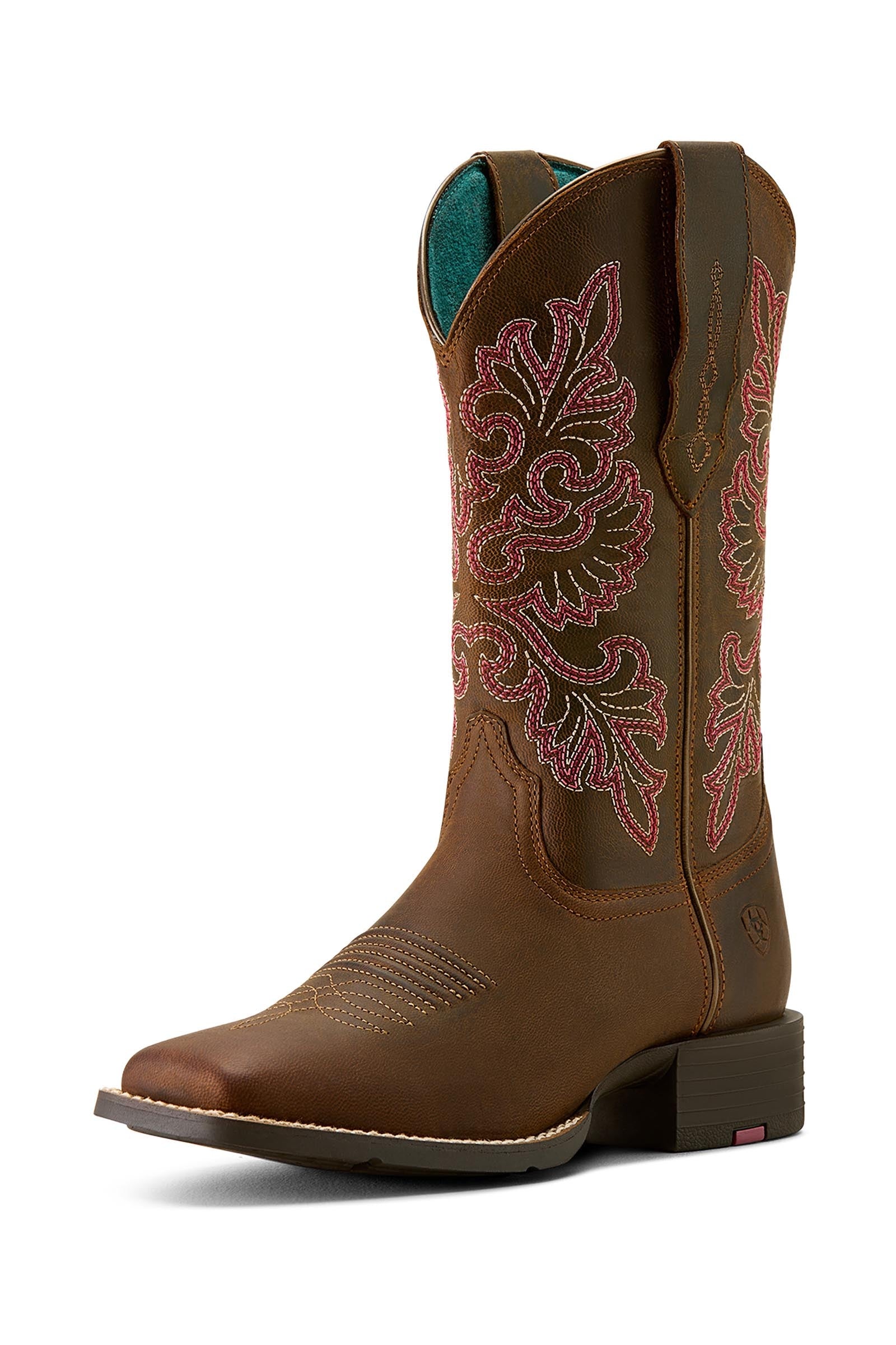 Ariat Round Up Wide Square Toe dame westernstøvler Støvler & Leggings