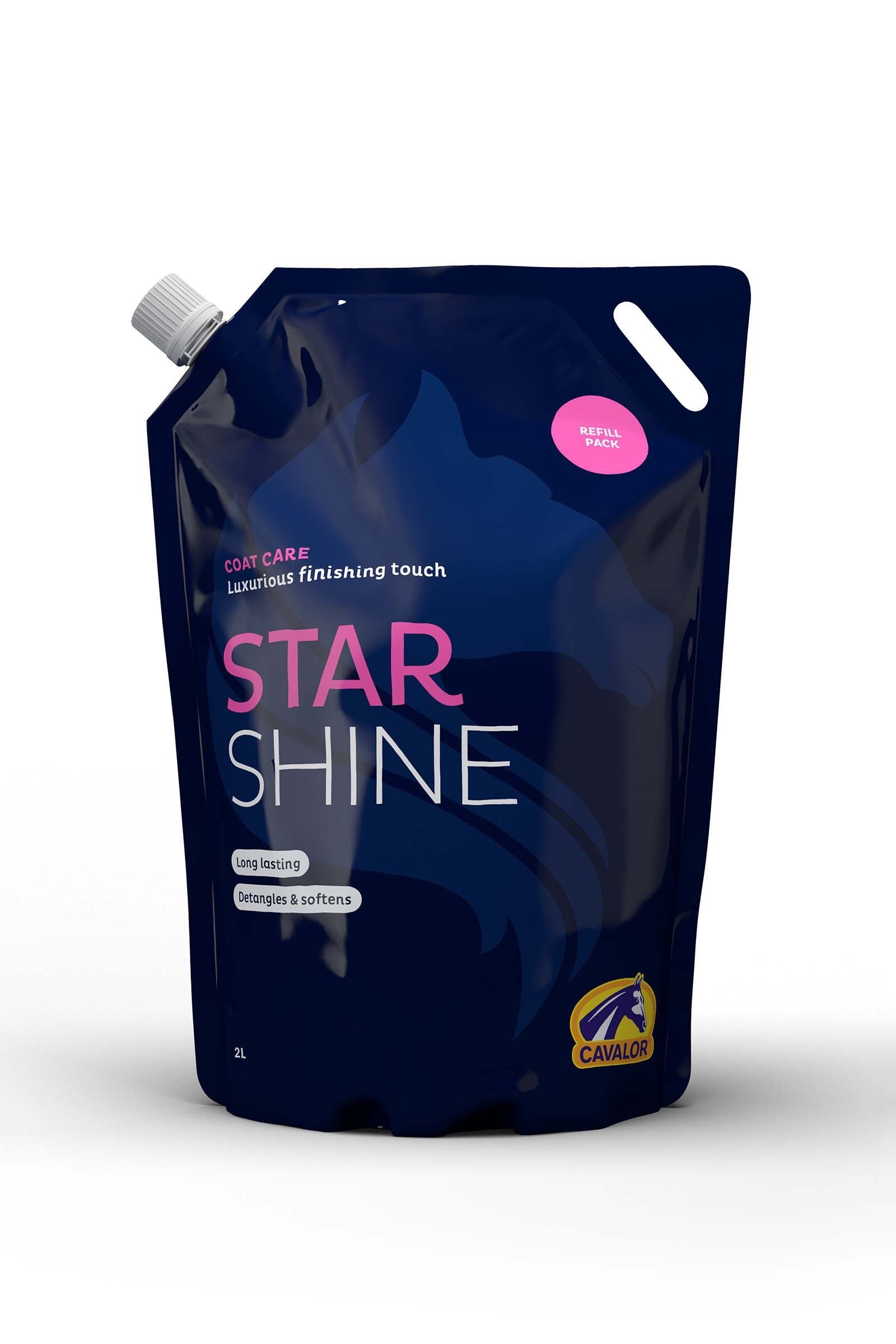 Cavalor Star Shine, man- og halespray, 2 L Plejeprodukter