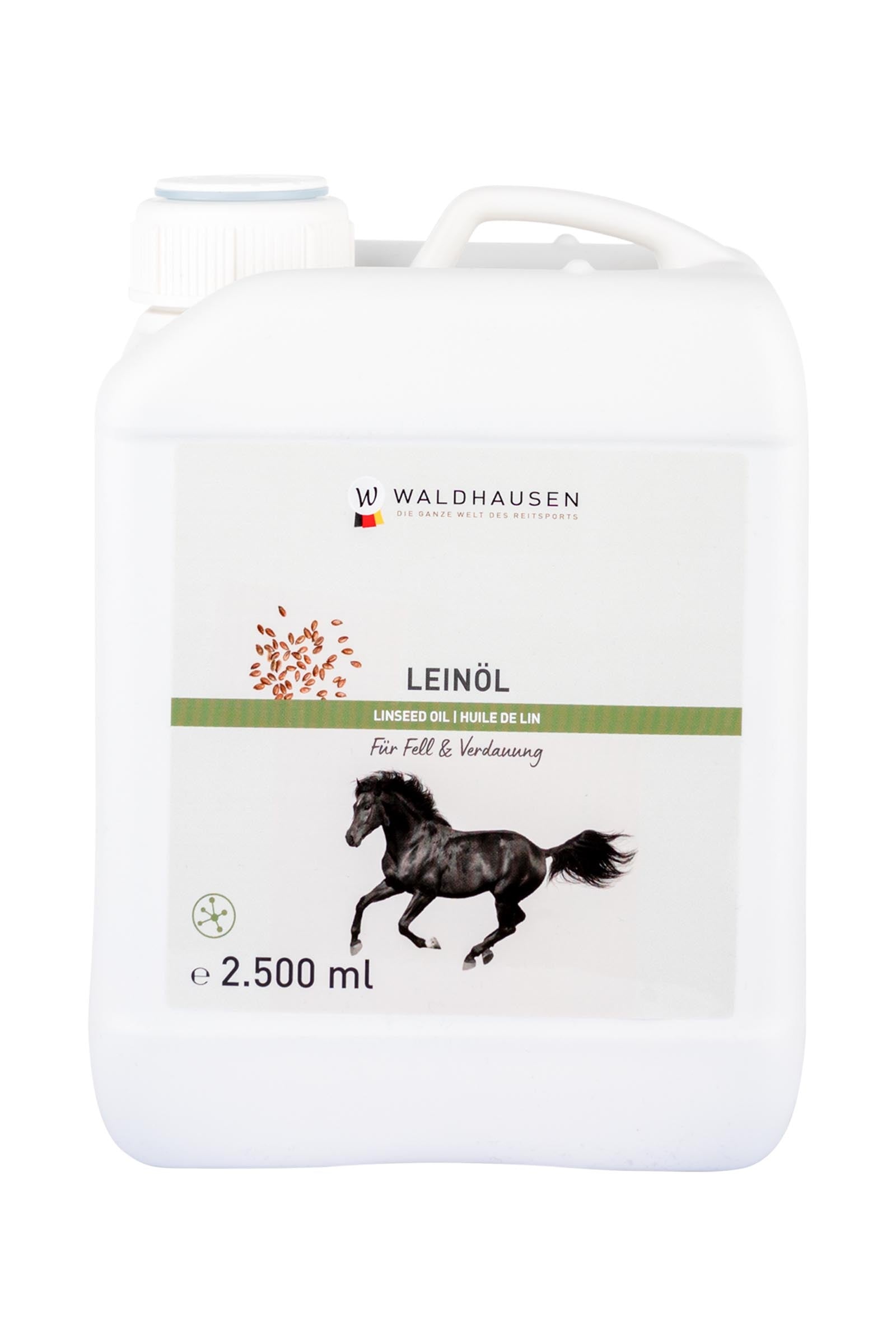 Waldhausen Linfrøolie, 2,5L Horse Feed & Nutrition