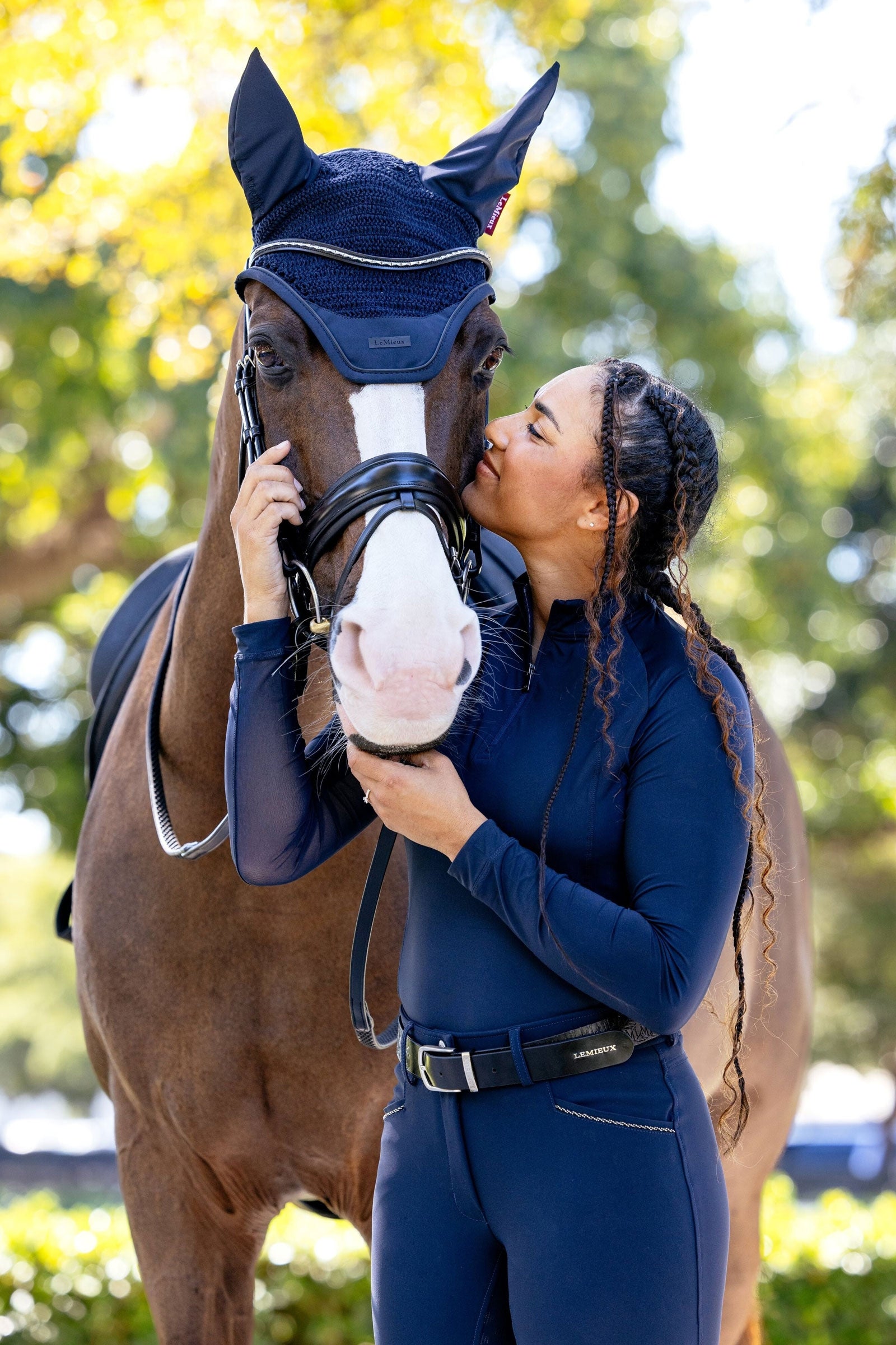 LeMieux Essence Acoustic Fly Hood Saddle Pads