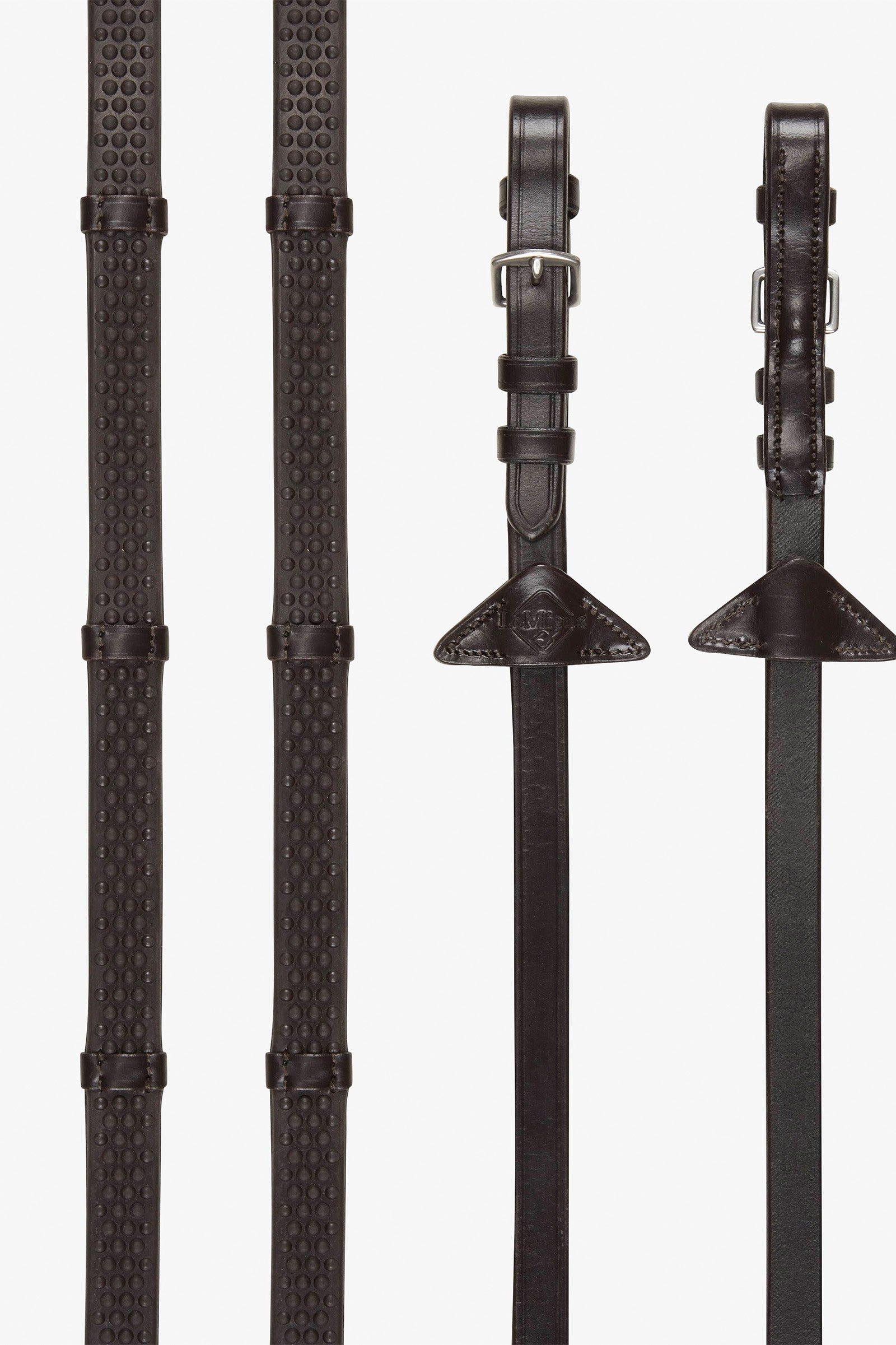 LeMieux Soft Gummitøjler med Stoppere Trenser & tøjler