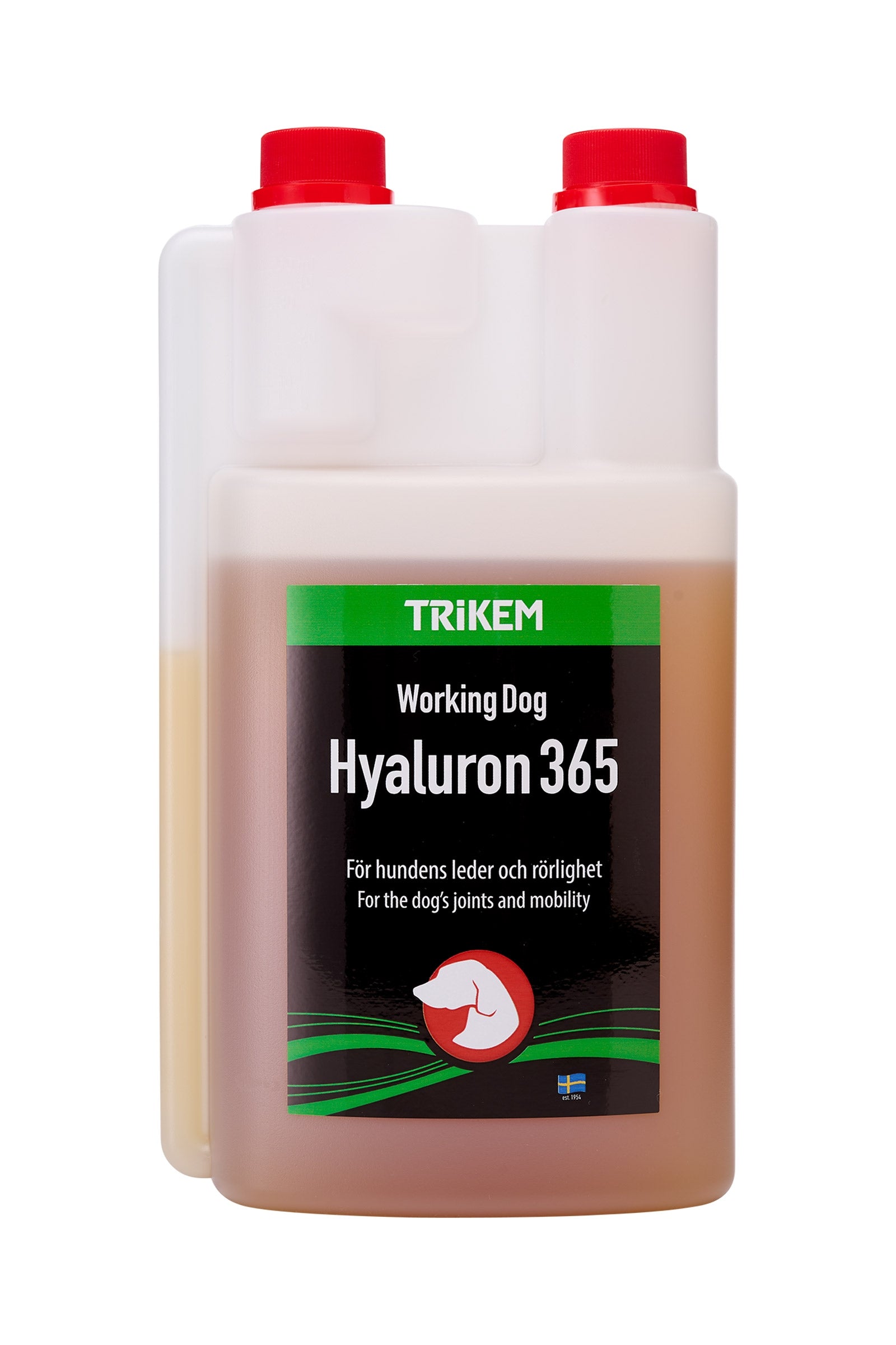 Trikem WorkingDog Hyaluron 365, 1 liter Hund