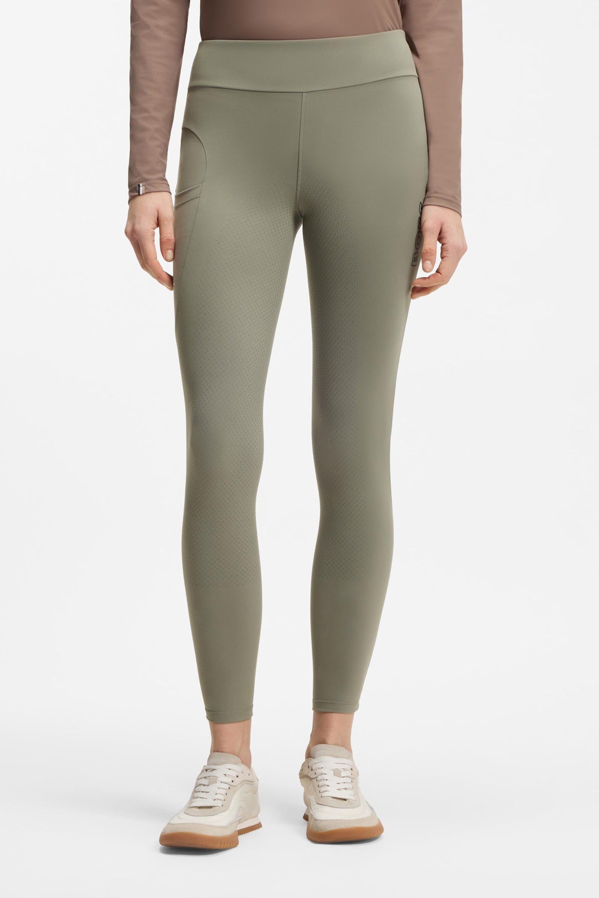 BOSS Equestrian Boss Harriett Womens High Waist Full Grip Leggings Womens Breeches