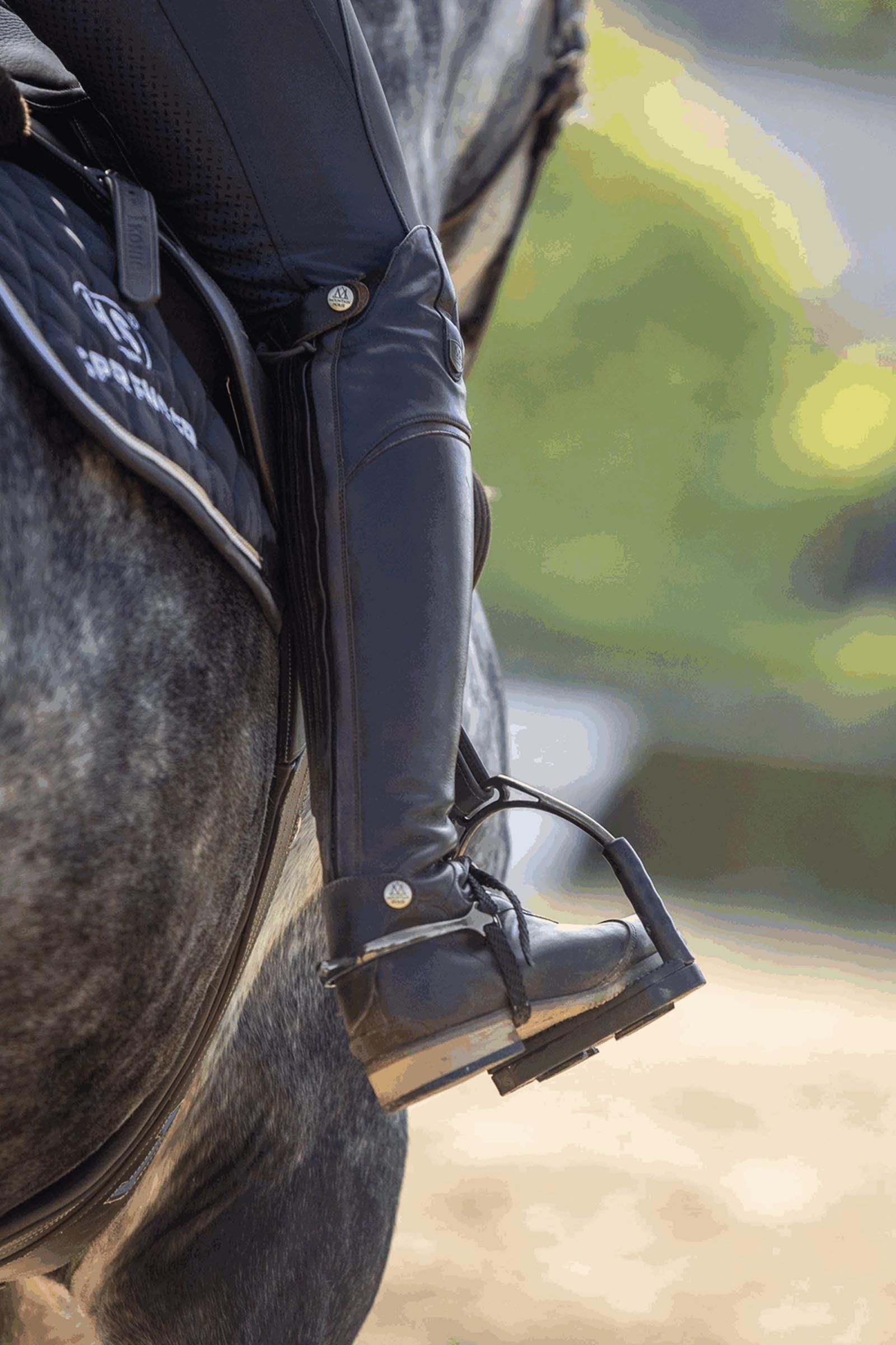 Sprenger Klimke Collection Bow Balance Stirrups, Anthracite Saddles, Girths & Stirrups