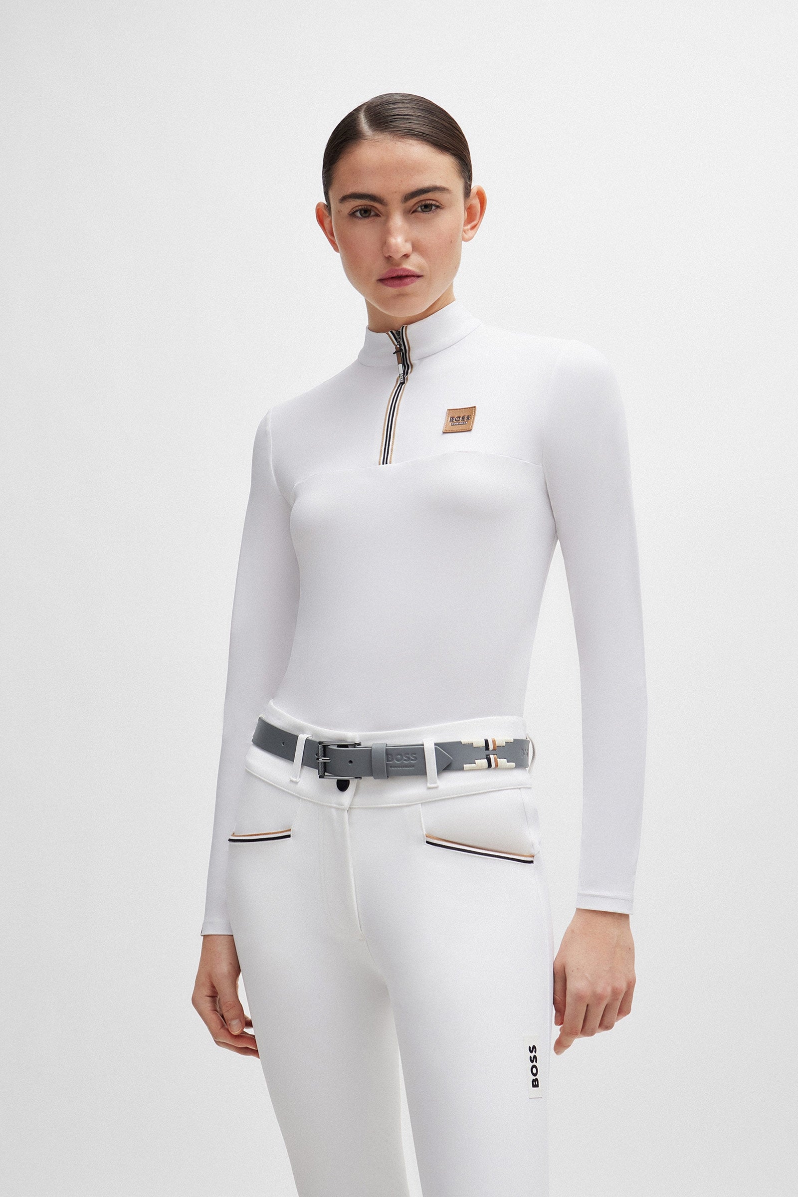 BOSS Equestrian Boss Polo Belt Signature Accessories