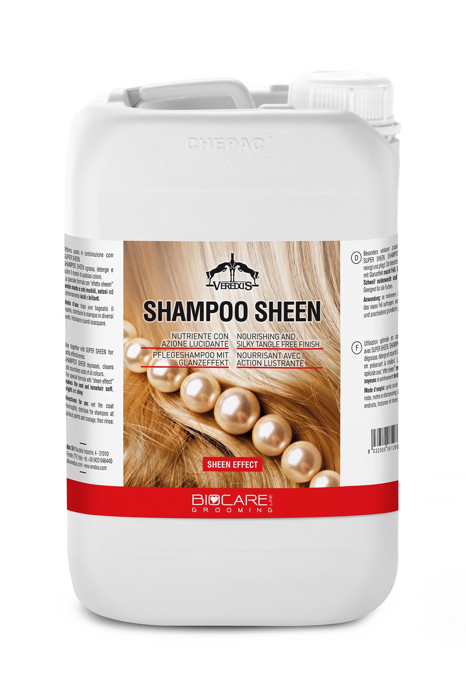 Veredus Shampoo Sheen, 3L Horse Health Care