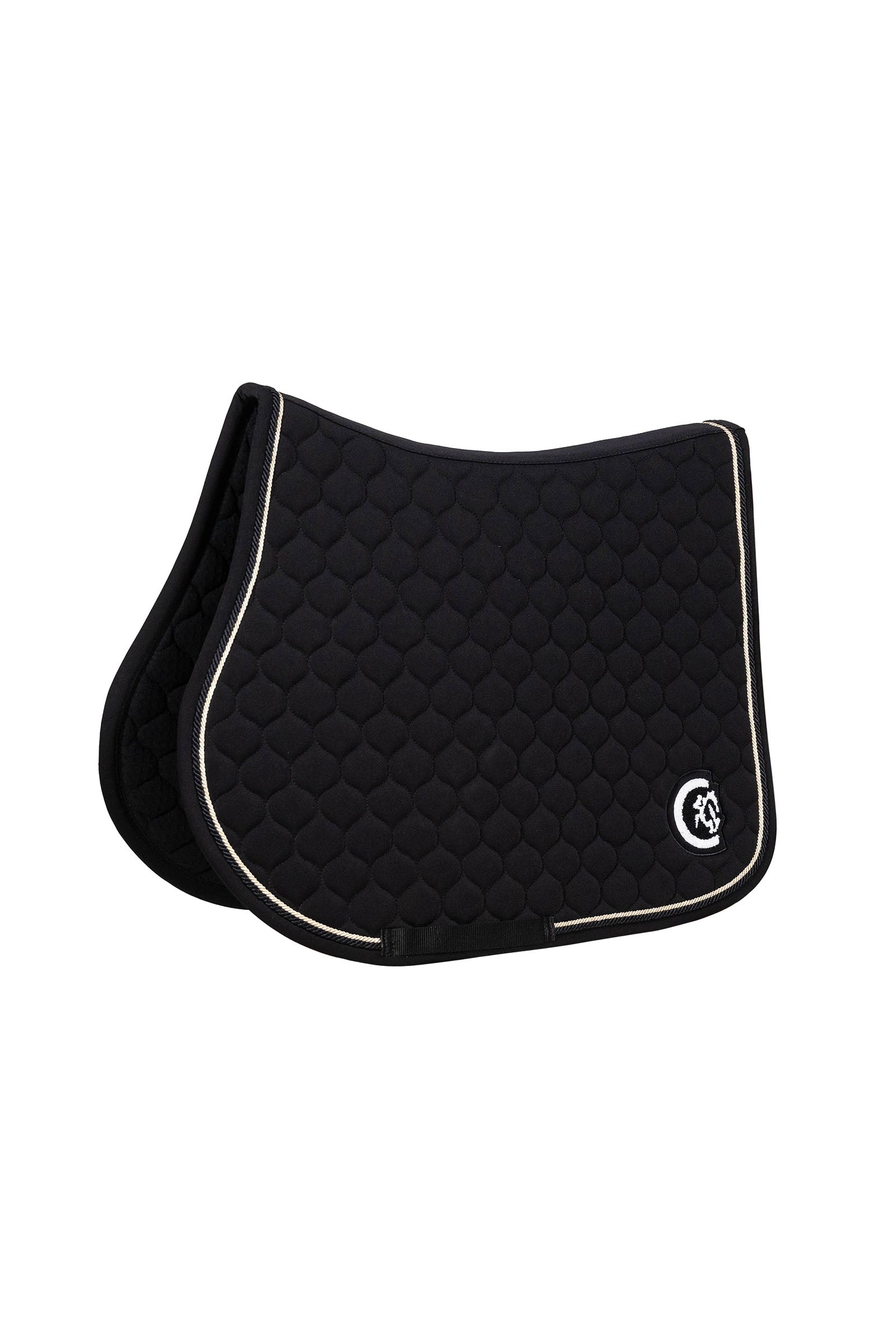 Kentucky Horsewear sadelunderlag til springning onion quilt med 3D-logo Sadelunderlag