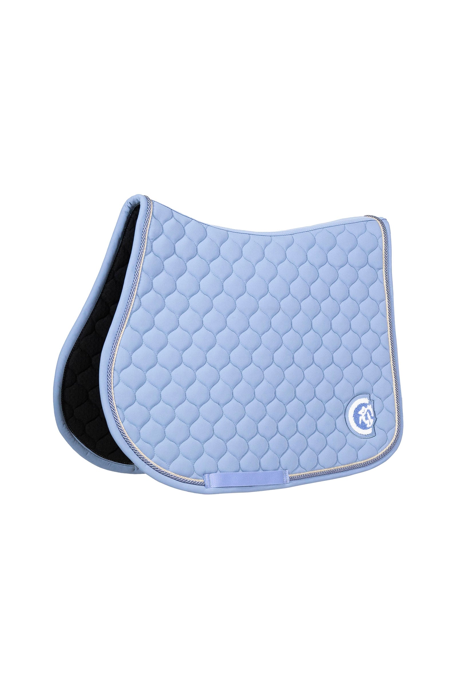 Kentucky Horsewear sadelunderlag til springning onion quilt med 3D-logo Sadelunderlag
