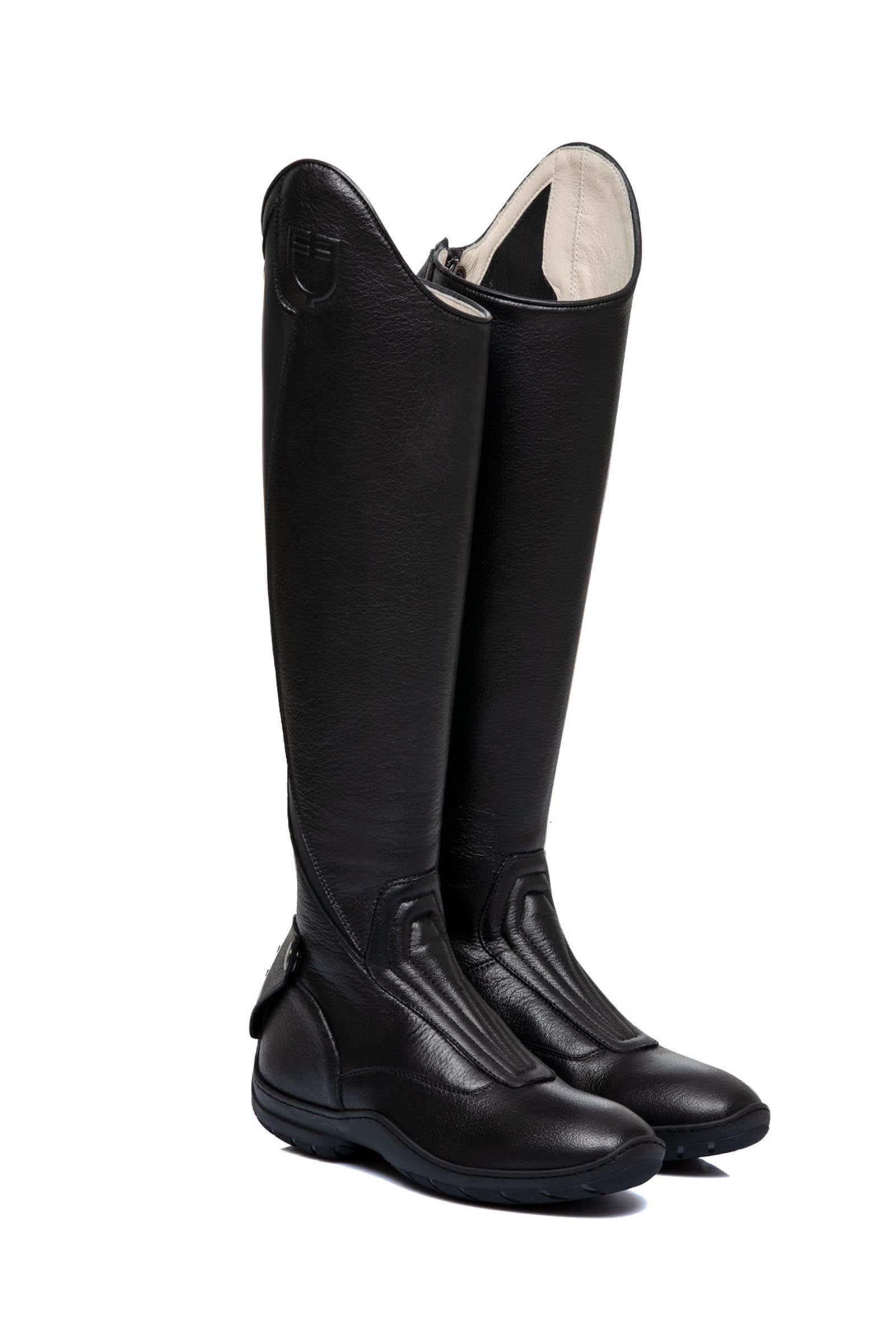 Equestro Unisex Boots With Sporty Sole Riding Boots & Riding Shoes