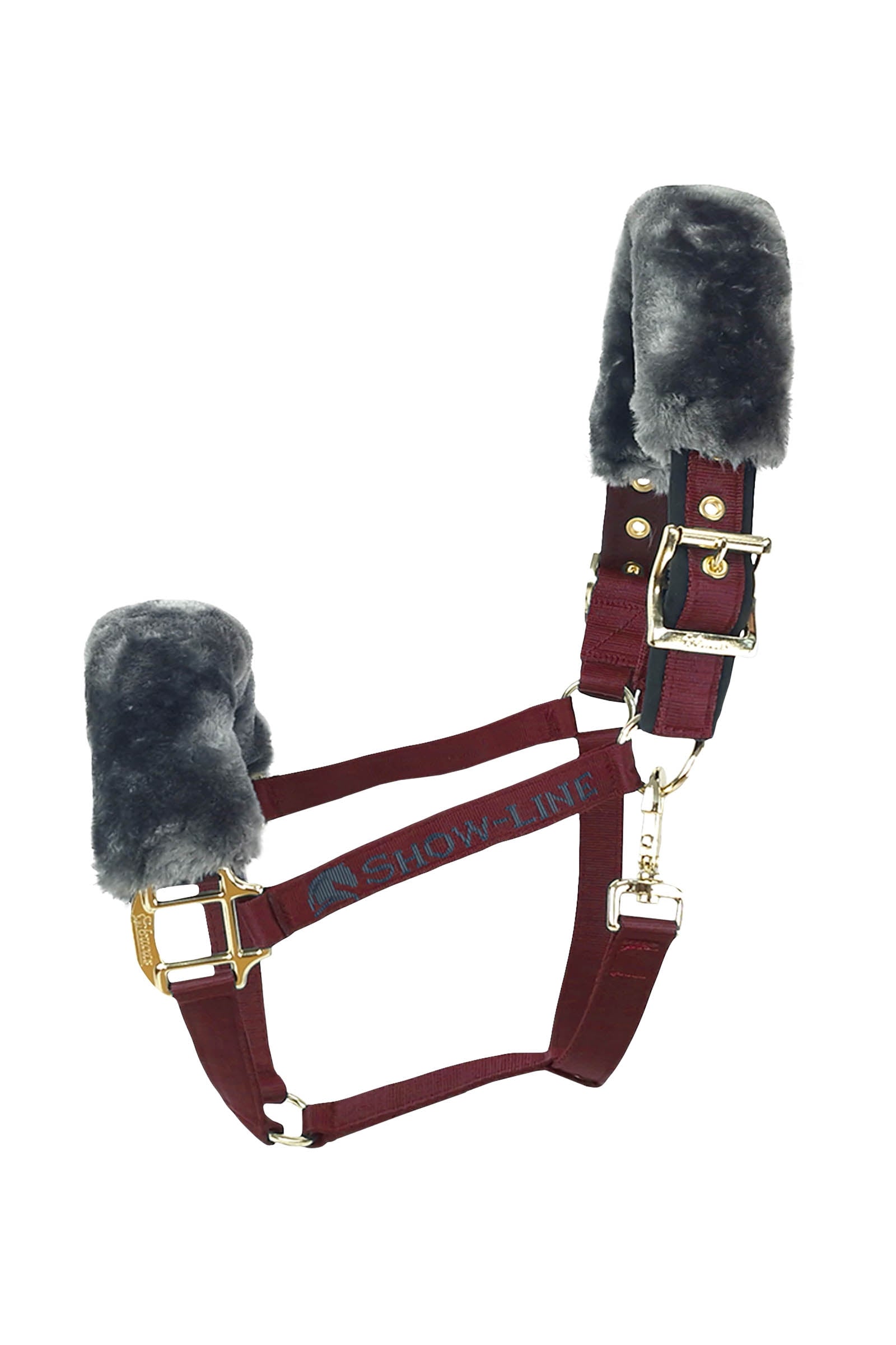 Bucas Show-Line Halter Grimer & Træktove