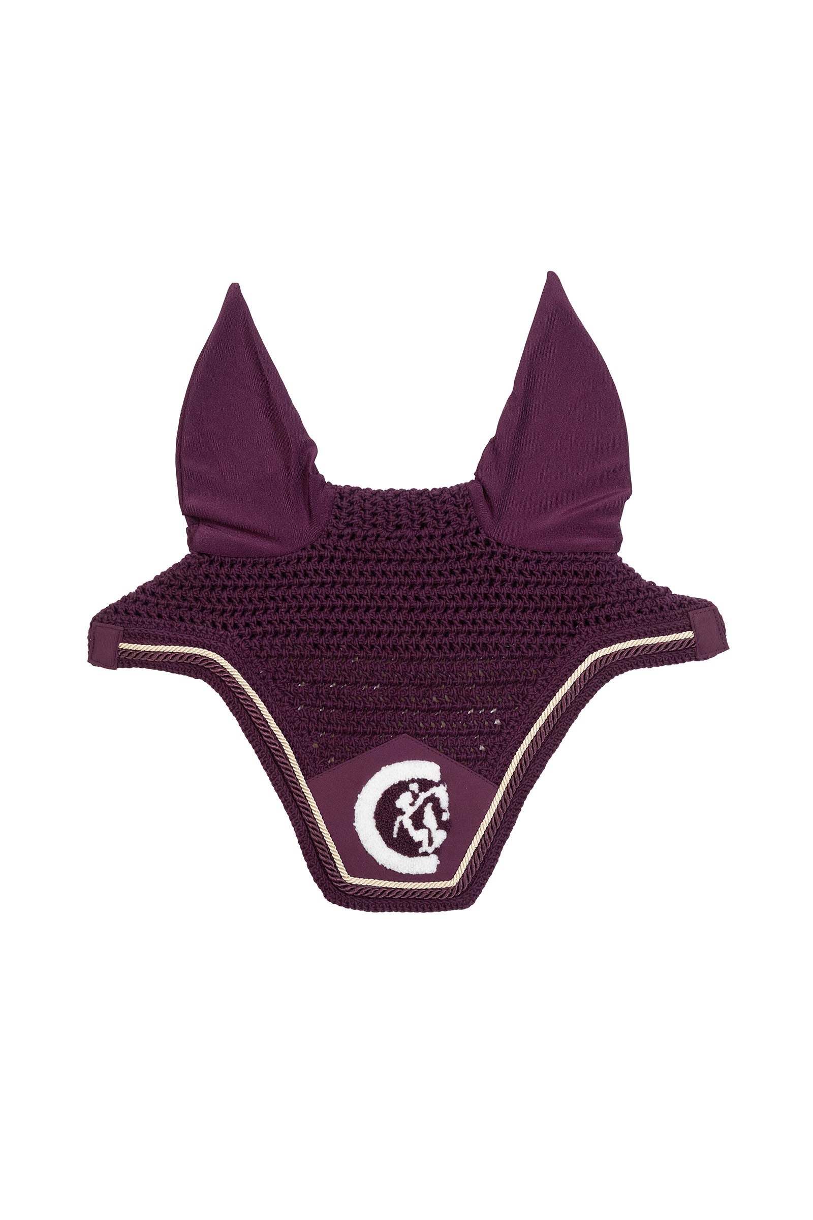 Kentucky Horsewear flueslør Wellington 3D Logo rope Sadelunderlag