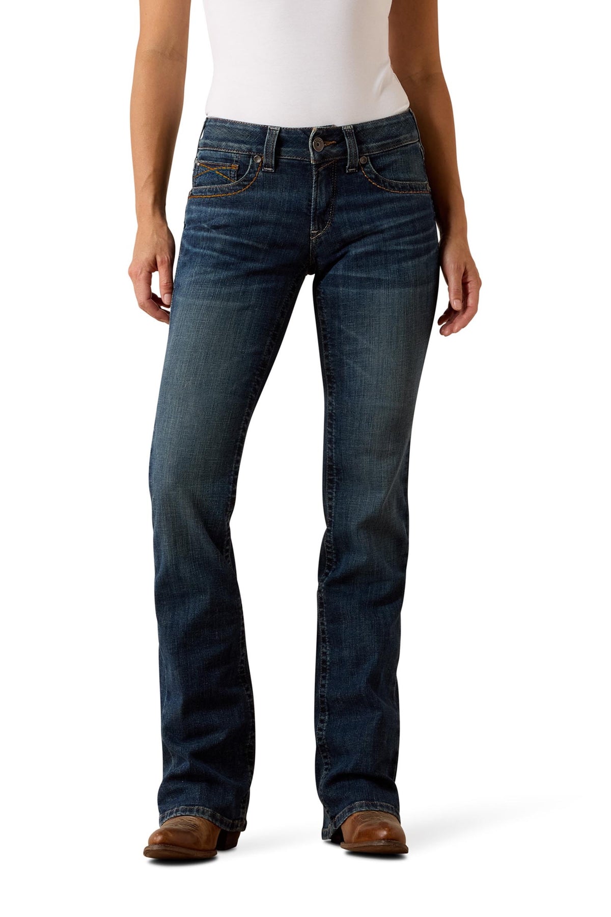 Ariat Women's Mid-Rise Luisa Bootcut Jeans Womens Breeches